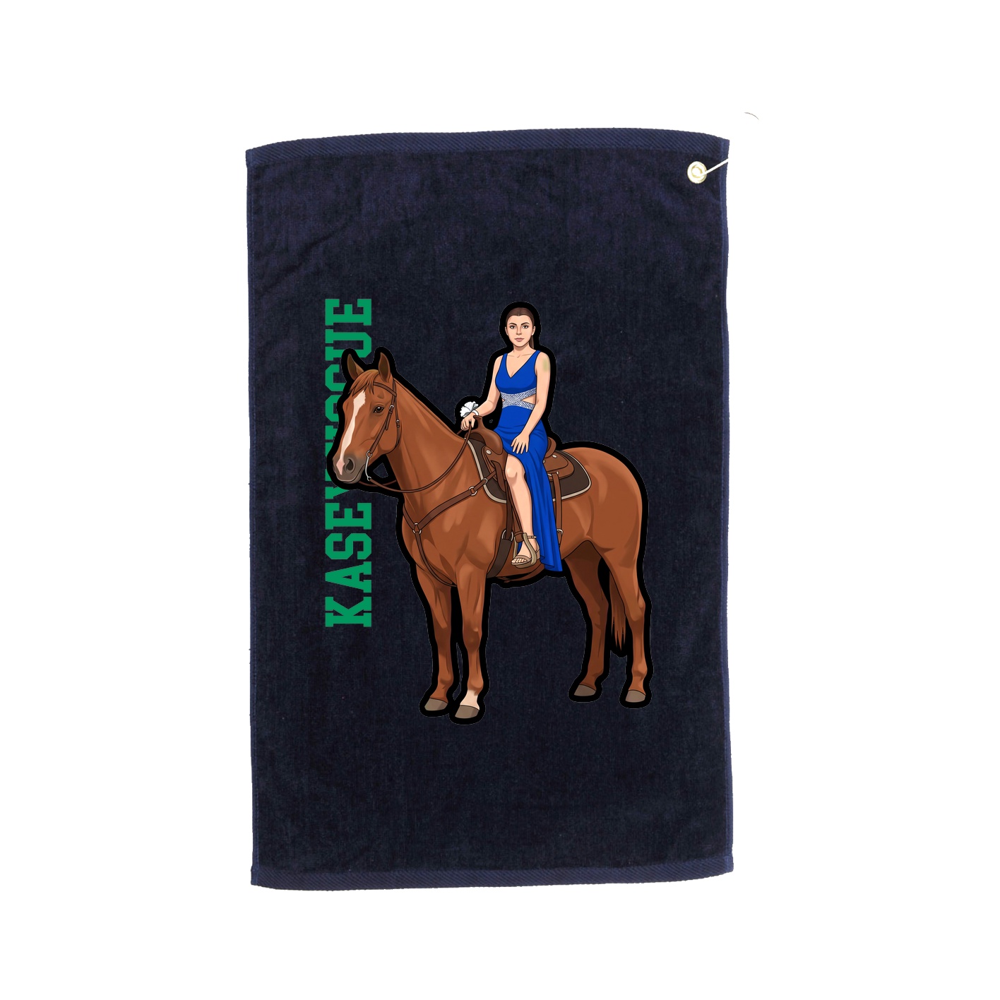 Terry Velour Golf Towel