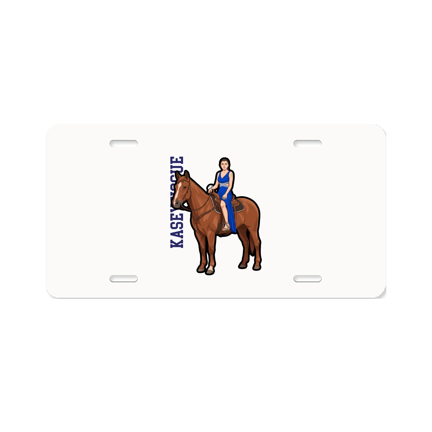 Aluminum License Plate