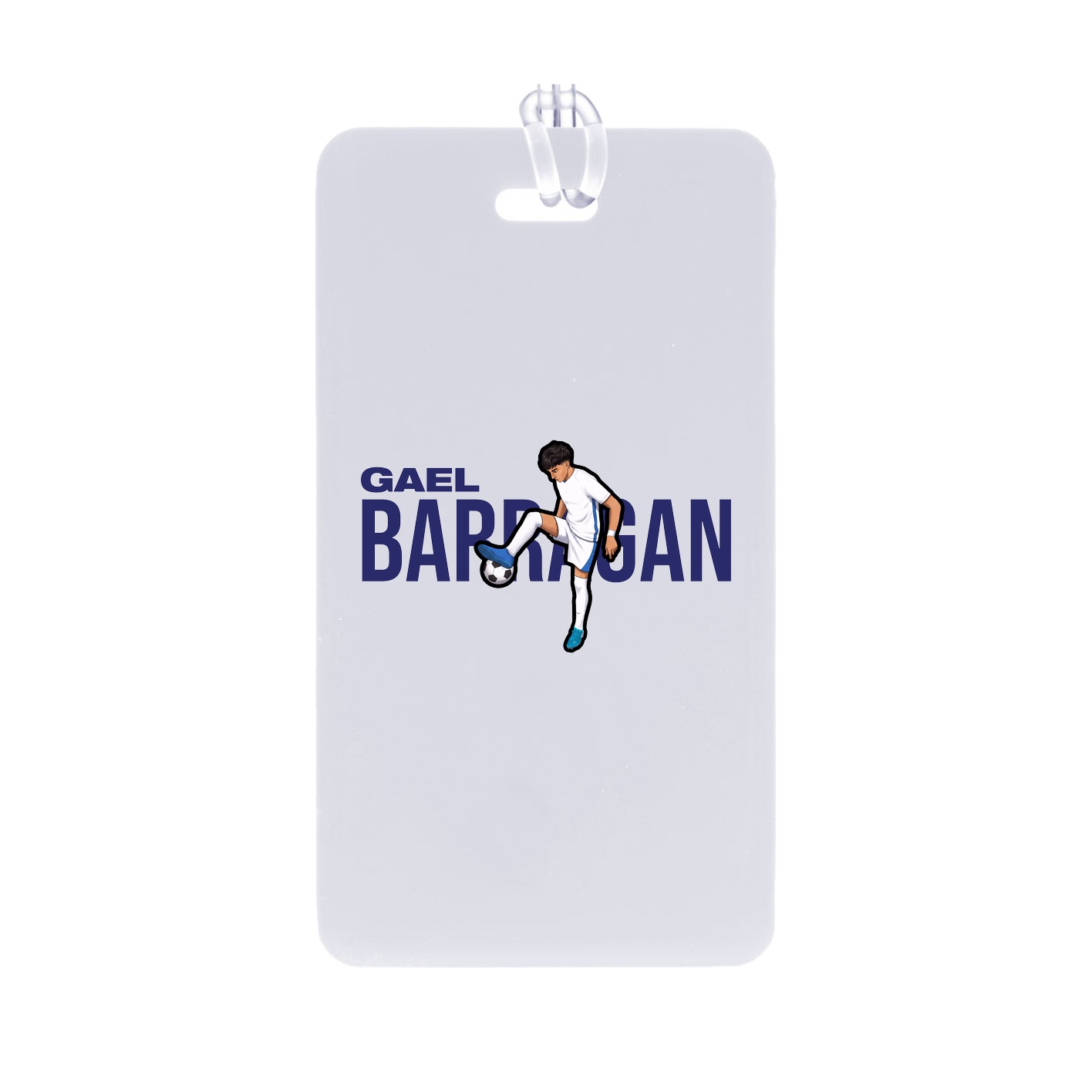 Bag Tag — Player Name in Classic