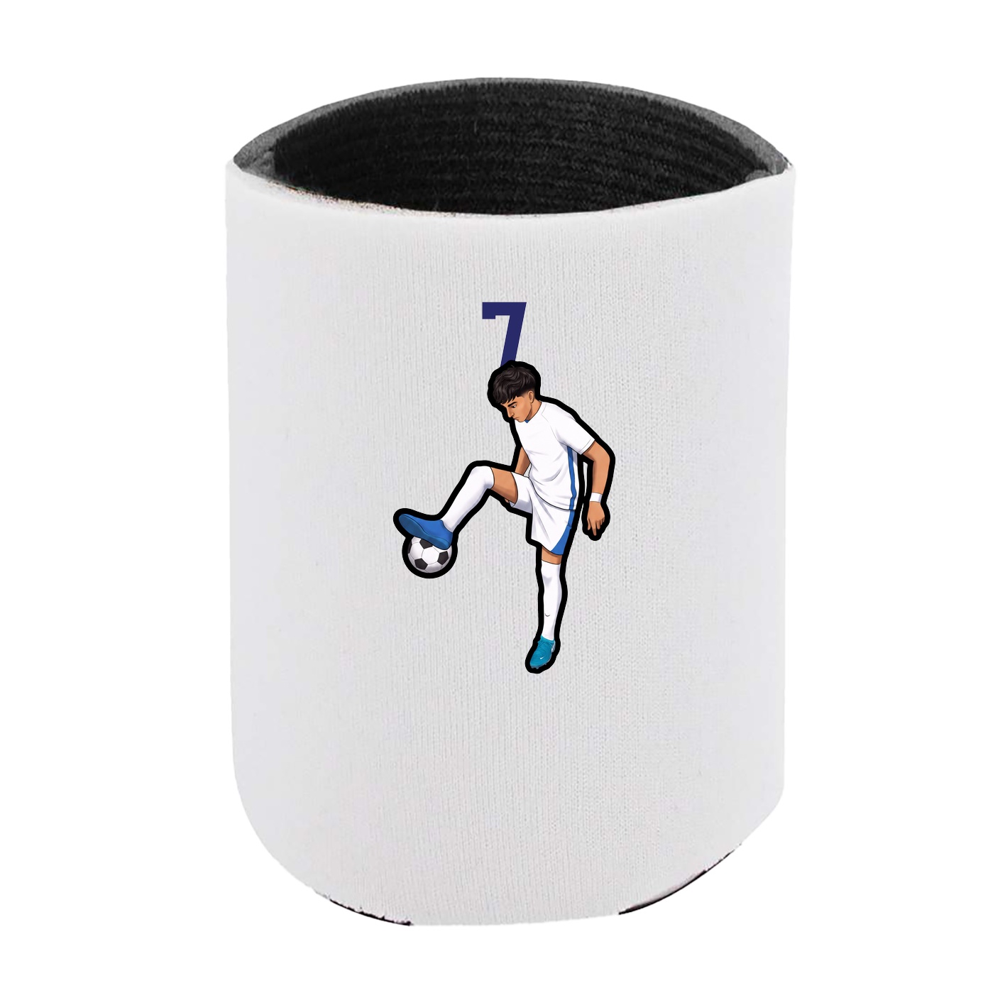 Can Holder — Number Top in White