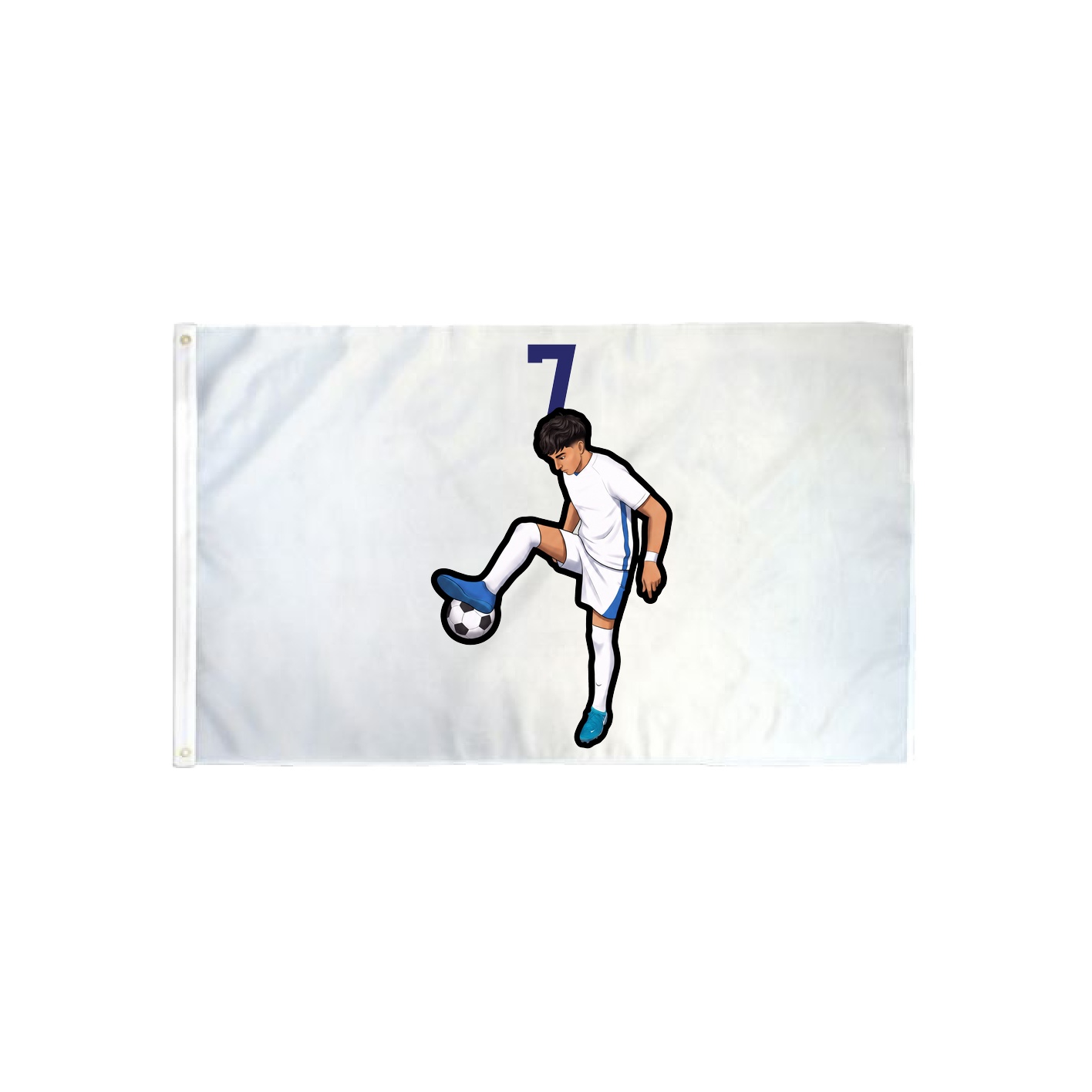 3x5 Flag — Number Top in Classic