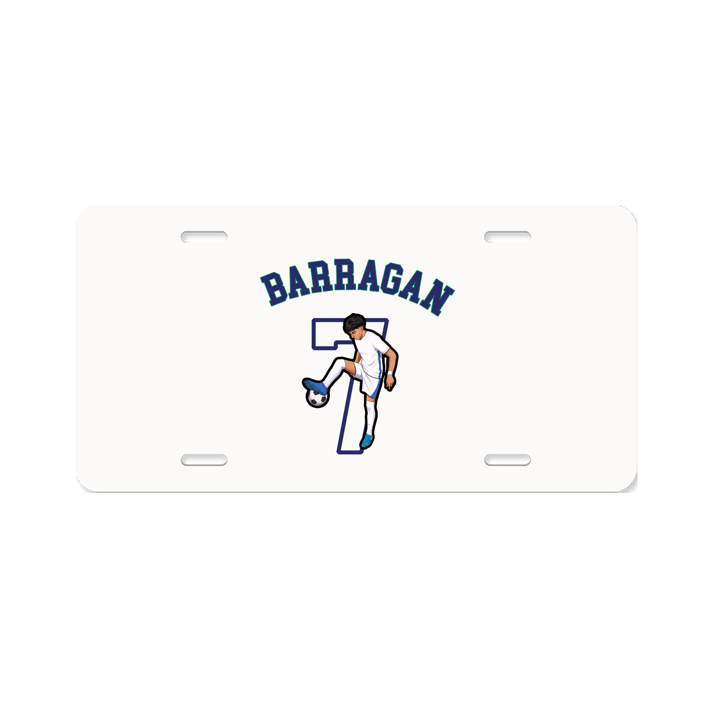 License Plate — Shirsey Arch in Classic