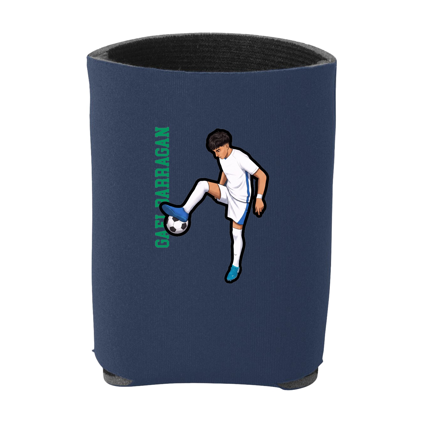 Can Holder — Name Vertical in Navy