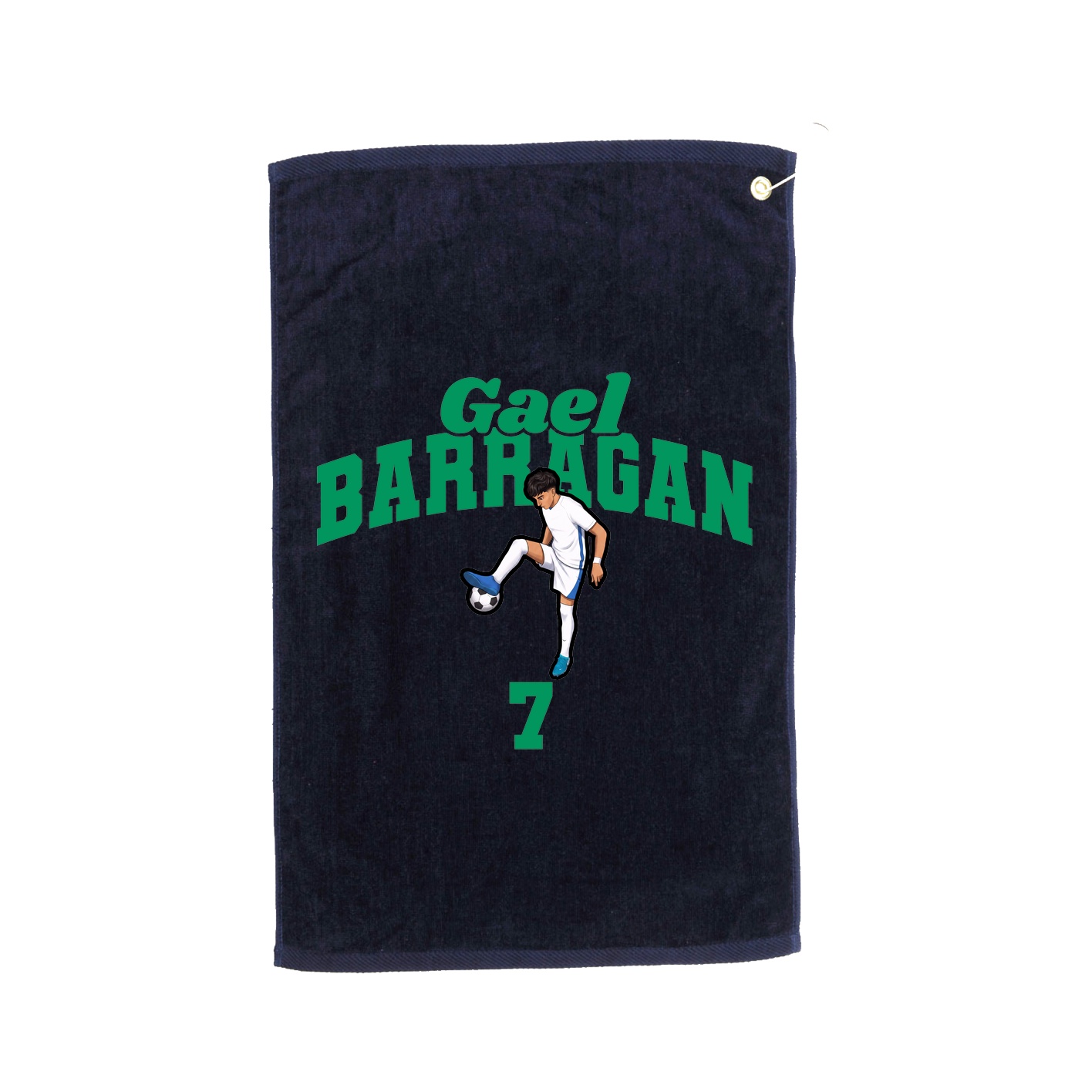 Golf Towel — Signature Arch in Navy