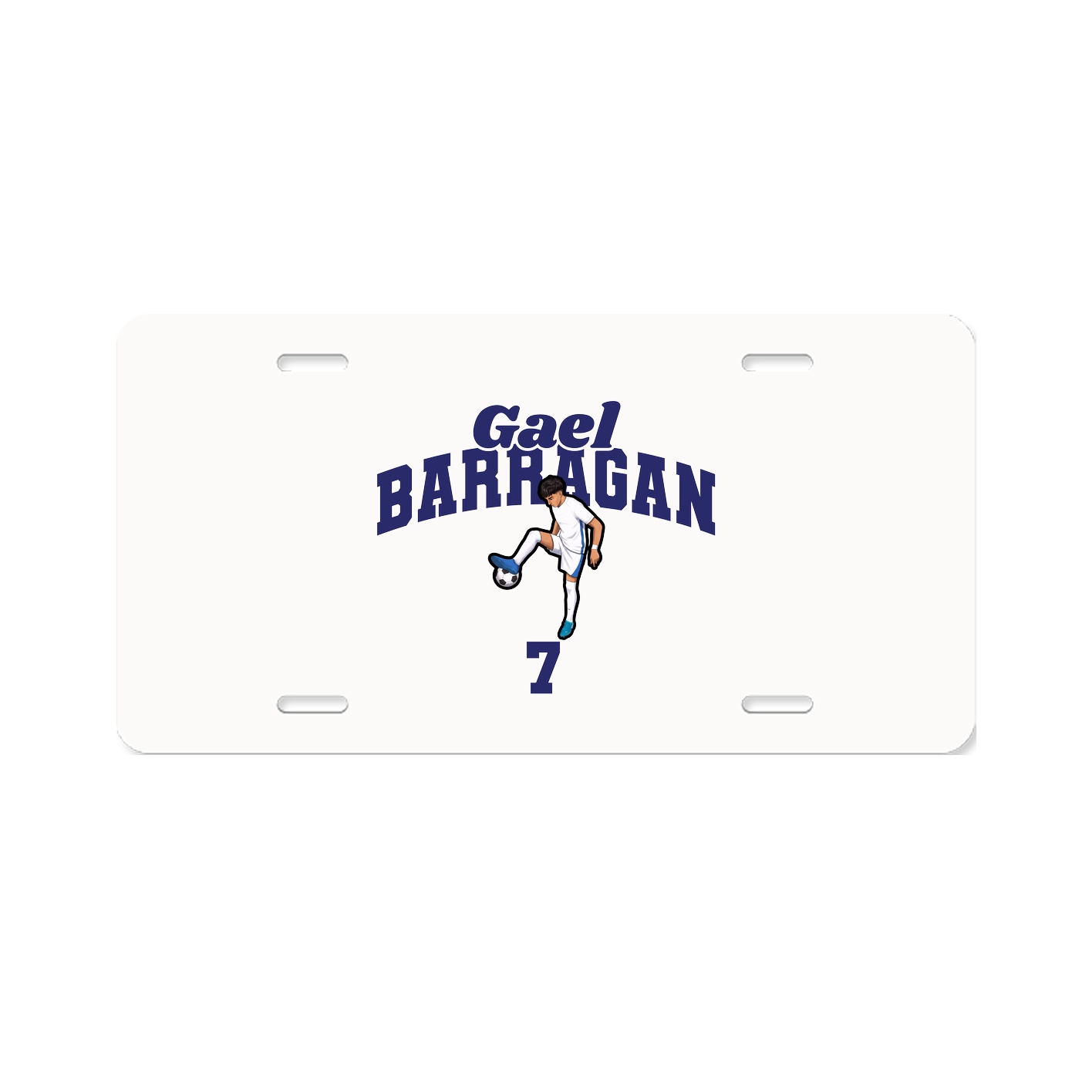 License Plate — Signature Arch in Classic