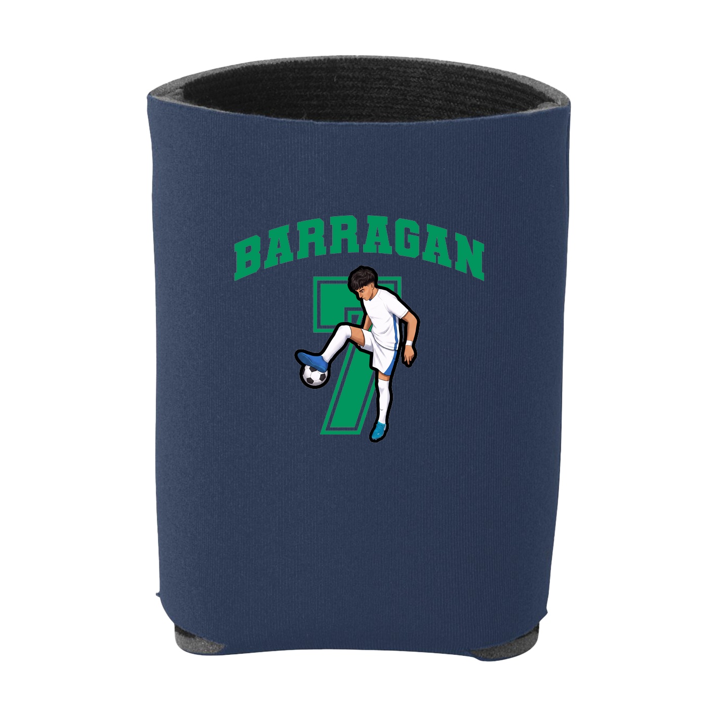 Can Holder — Number in Navy