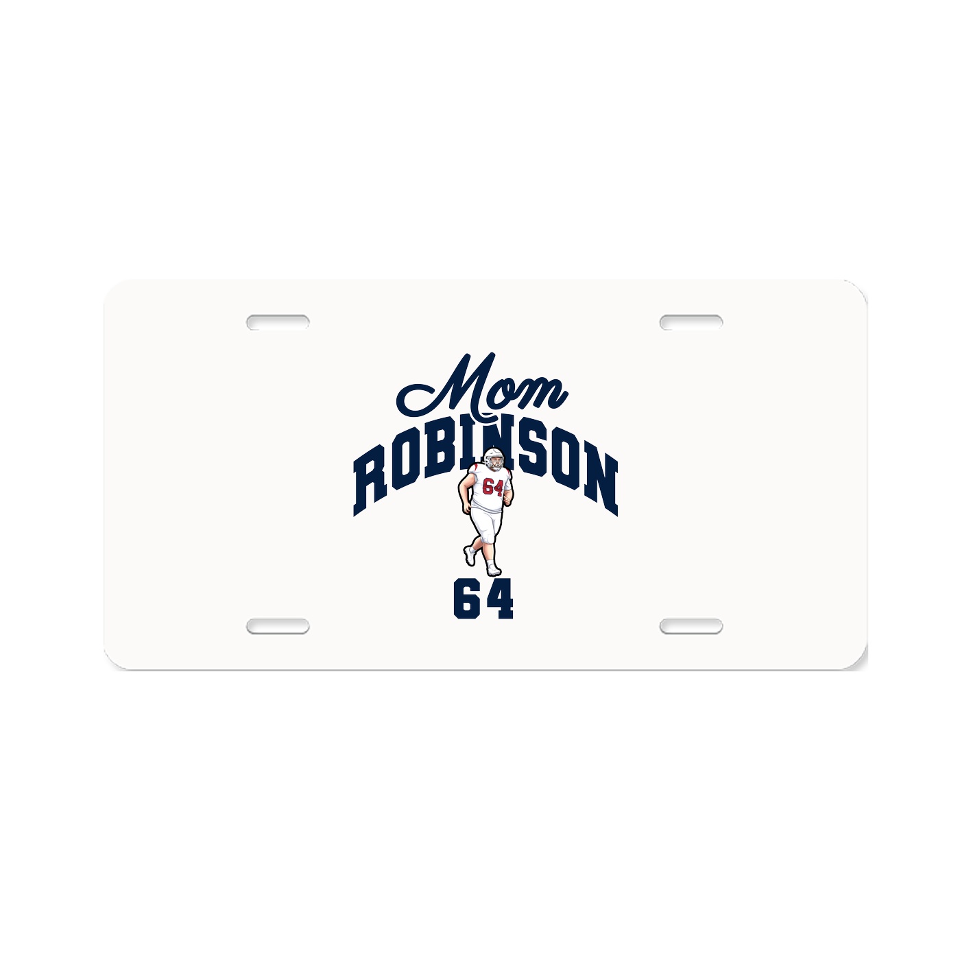 License Plate — Mothers Day Arch in Classic