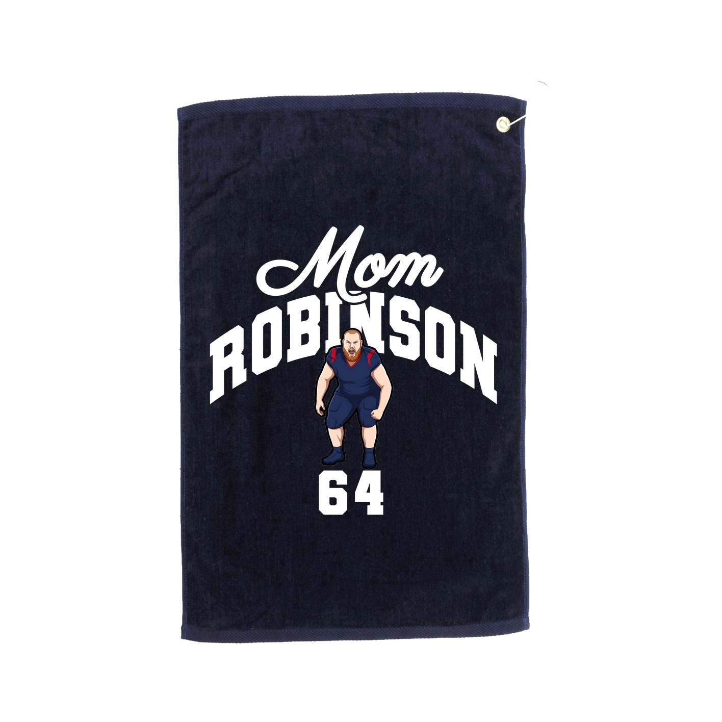 Golf Towel — Mothers Day Arch in Navy