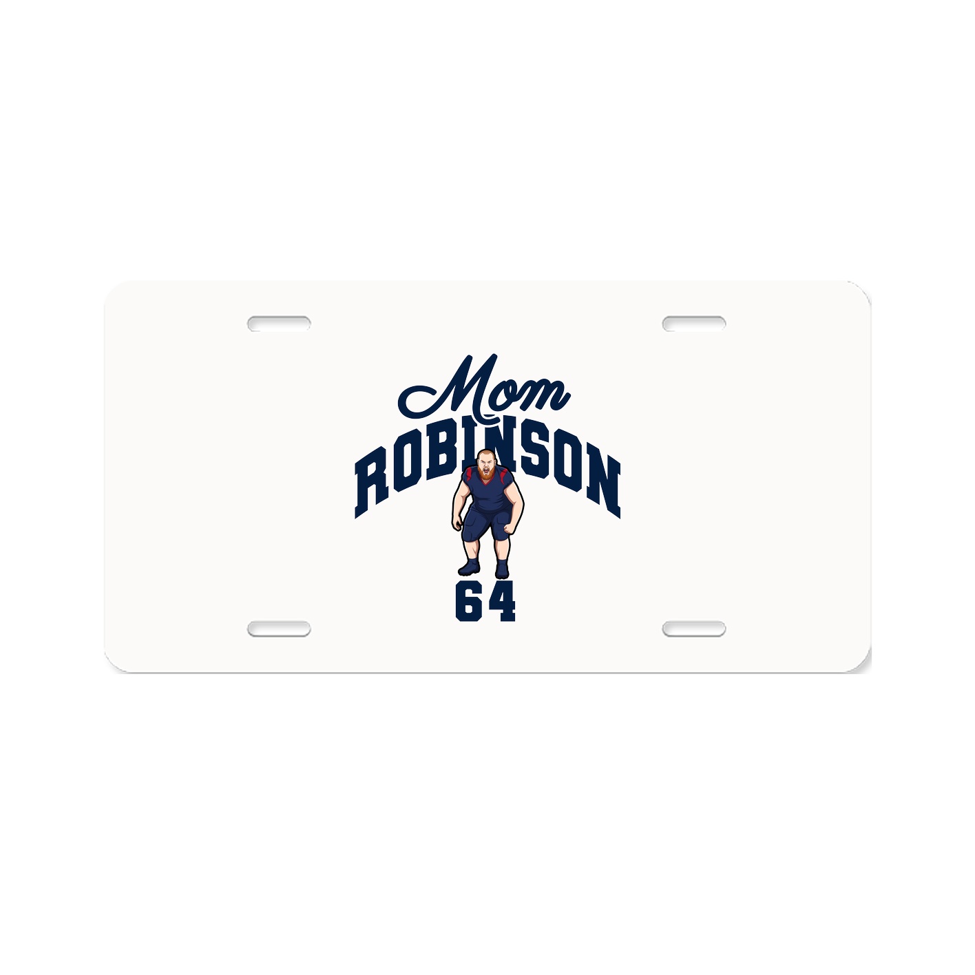 License Plate — Mothers Day Arch in Classic