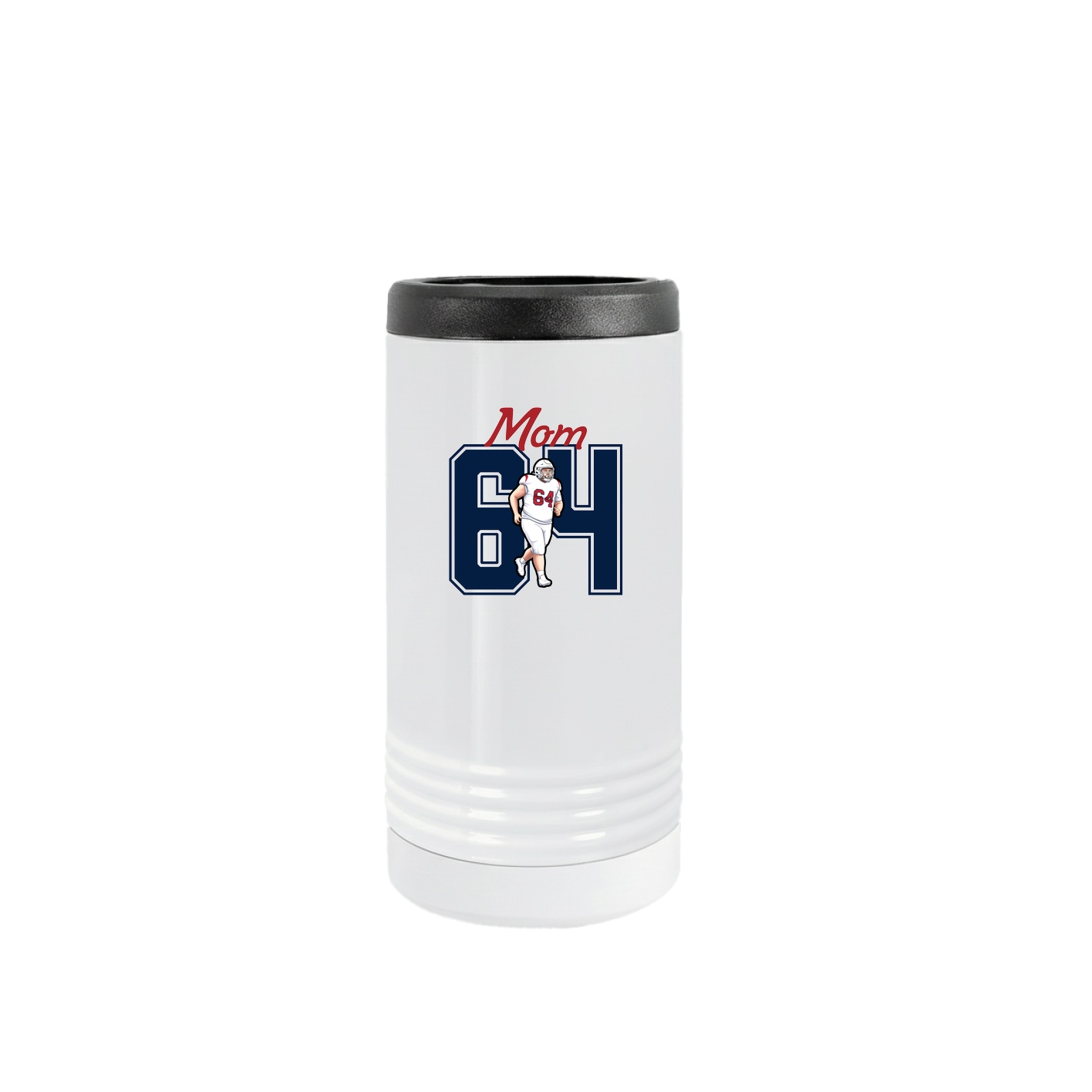 Slim Beverage Holder — Mothers Day Shirsey in White
