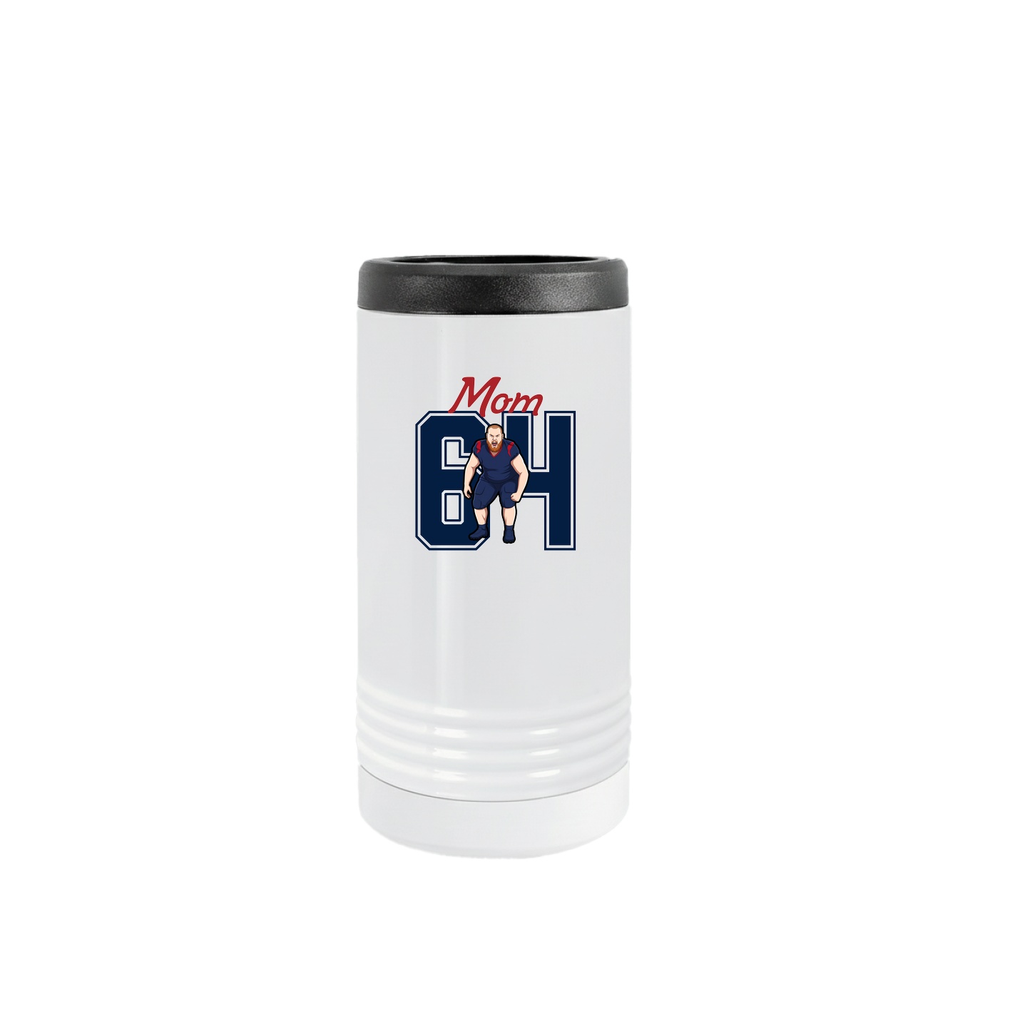 Slim Beverage Holder — Mothers Day Shirsey in White