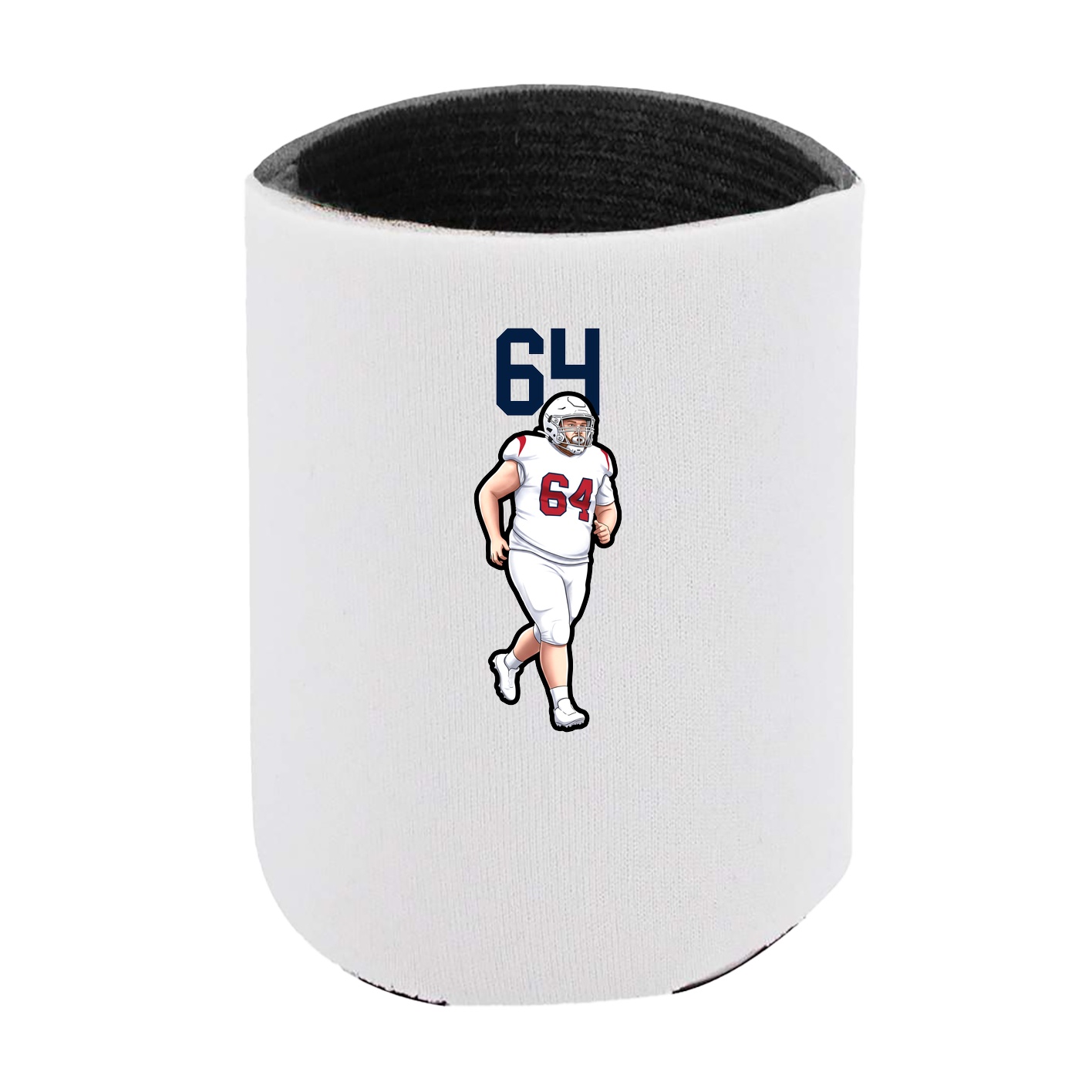 Can Holder — Number Top in White