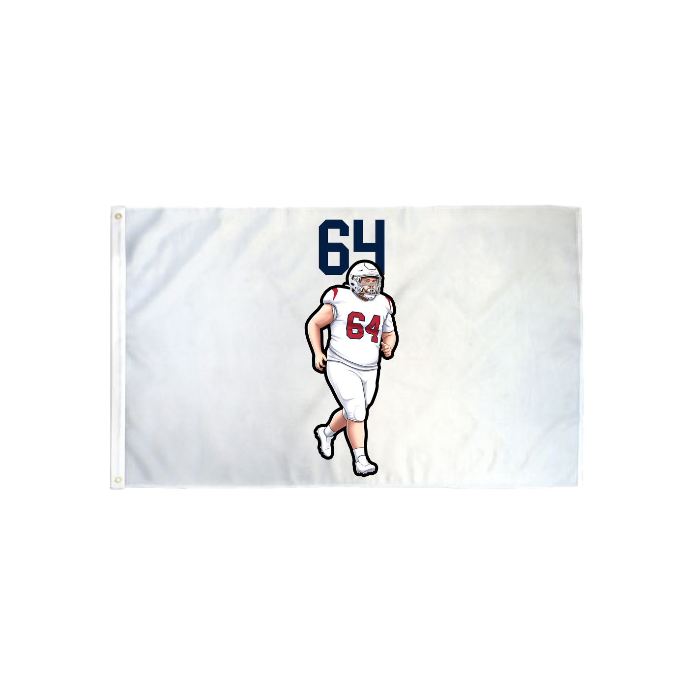 3x5 Flag — Number Top in Classic