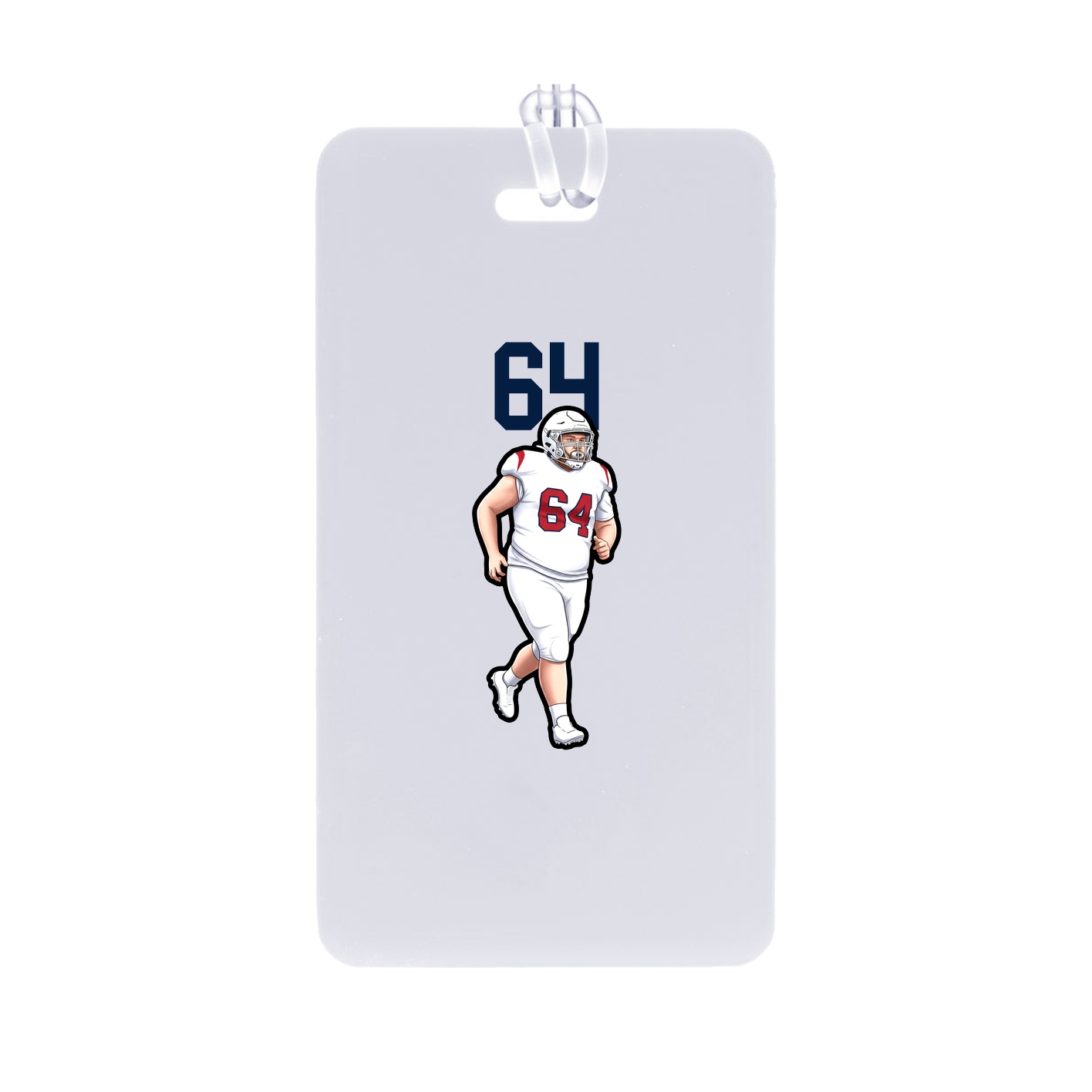 Bag Tag — Number Top in Classic
