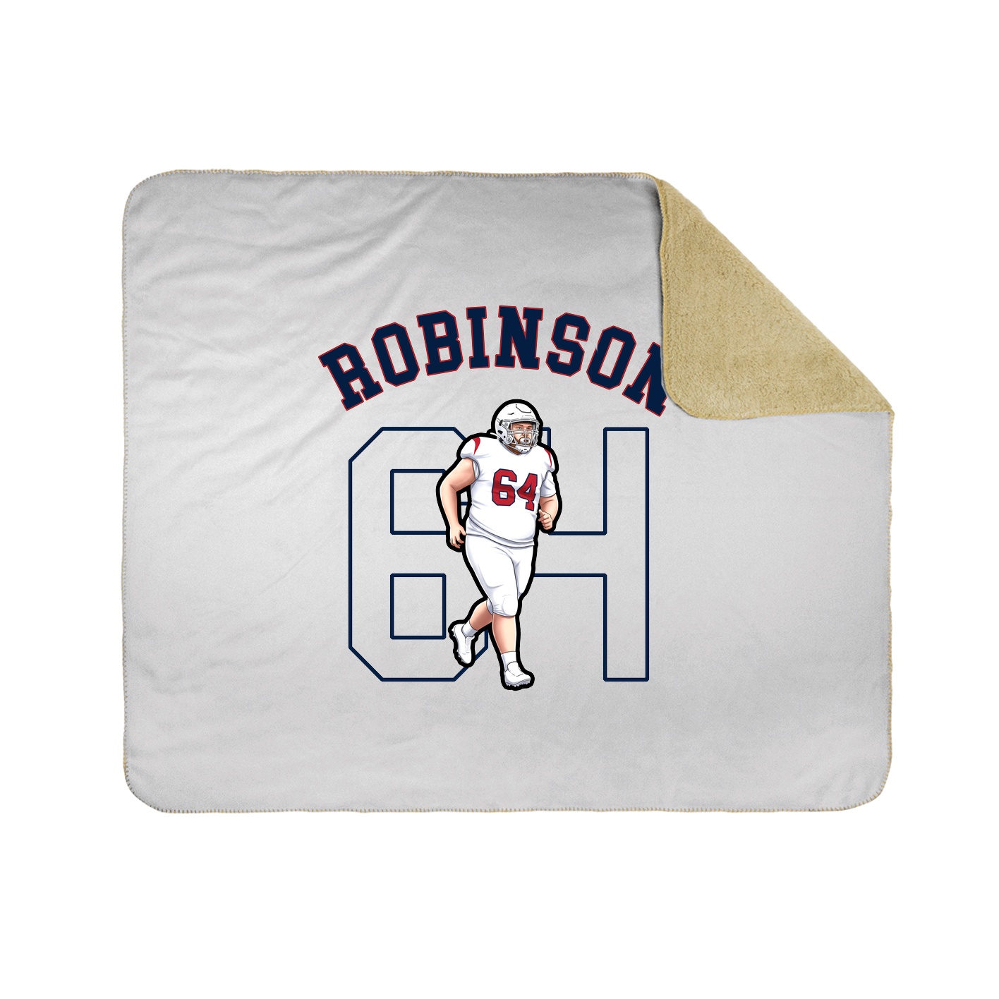 Throw Blanket — Shirsey Arch in White