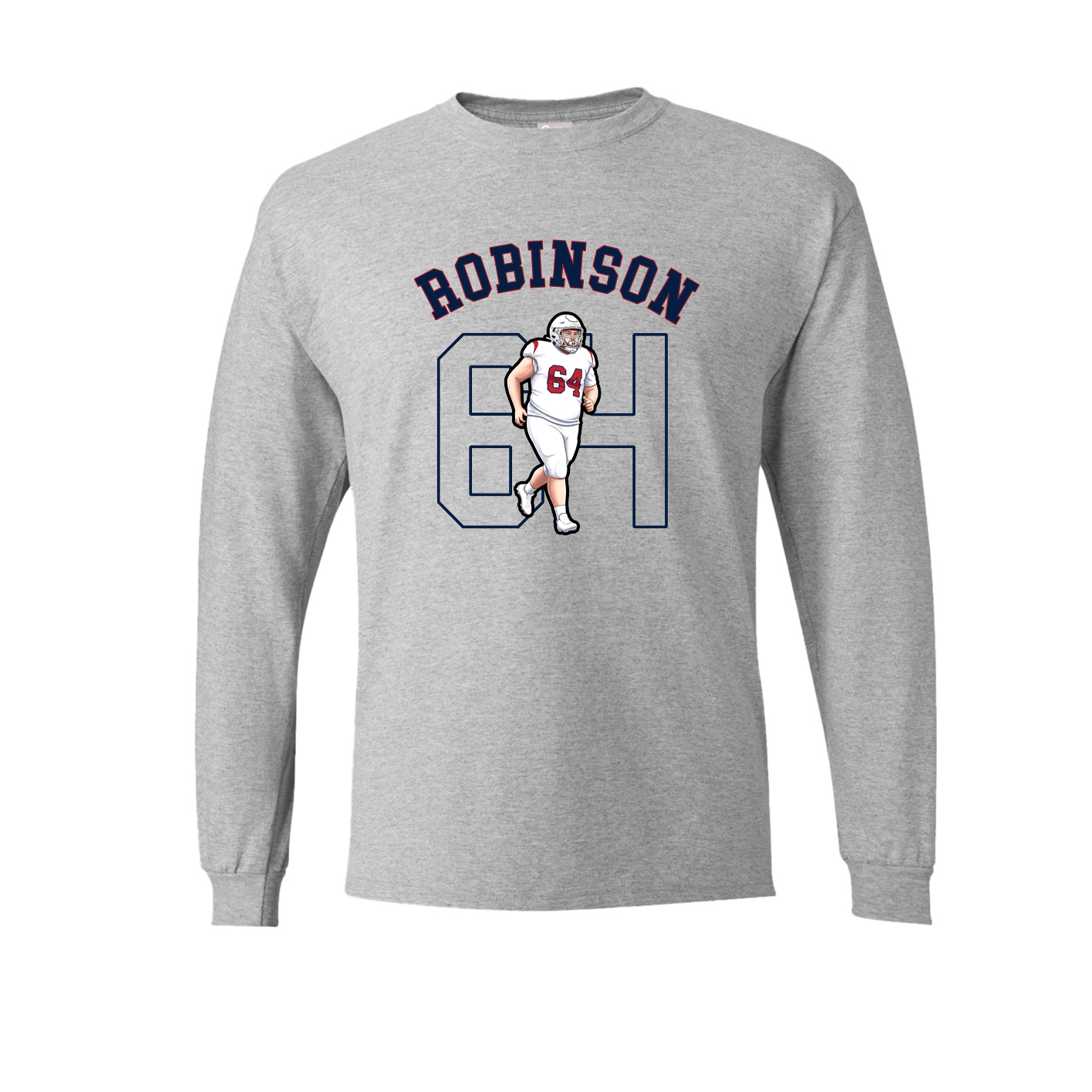 Long Sleeve Tee — Shirsey Arch in Grey