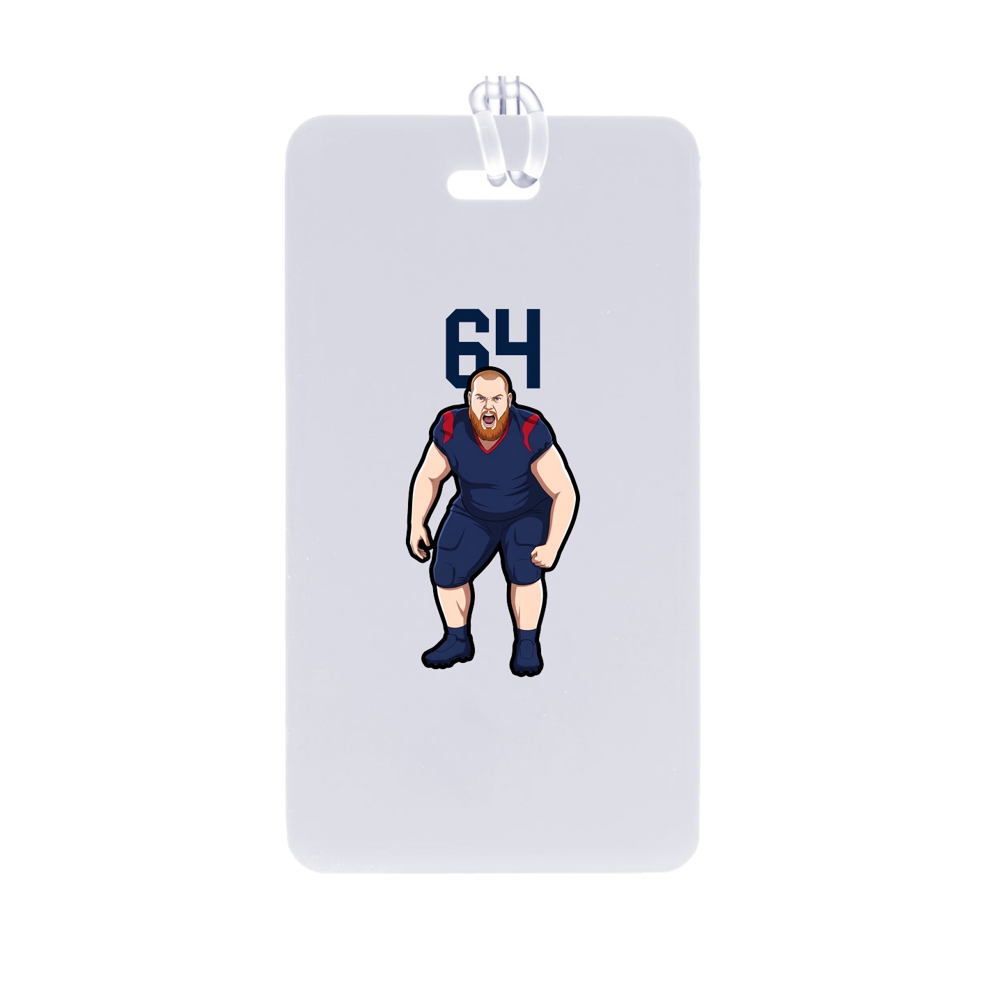 Bag Tag — Number Top in Classic