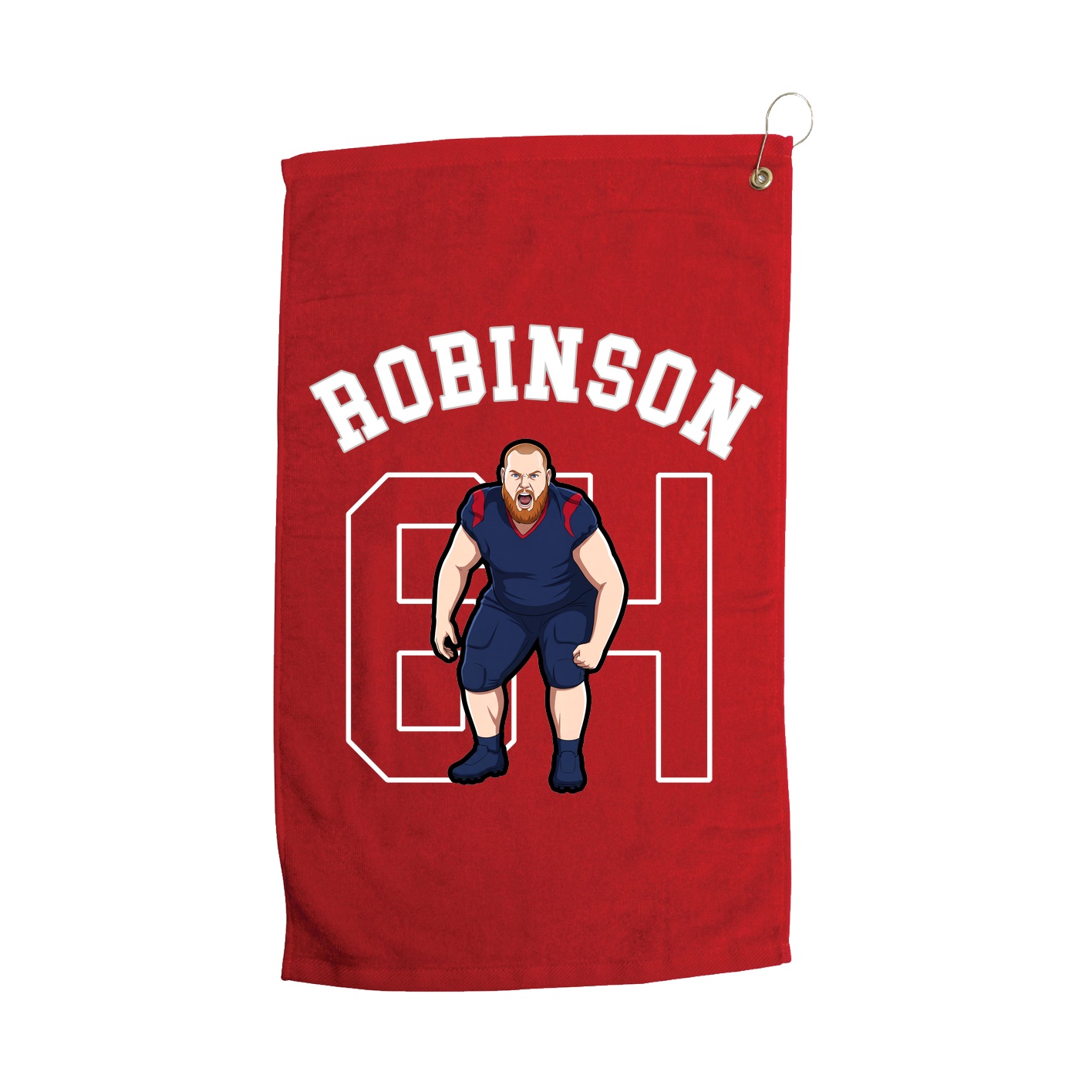 Golf Towel — Shirsey Arch in Red