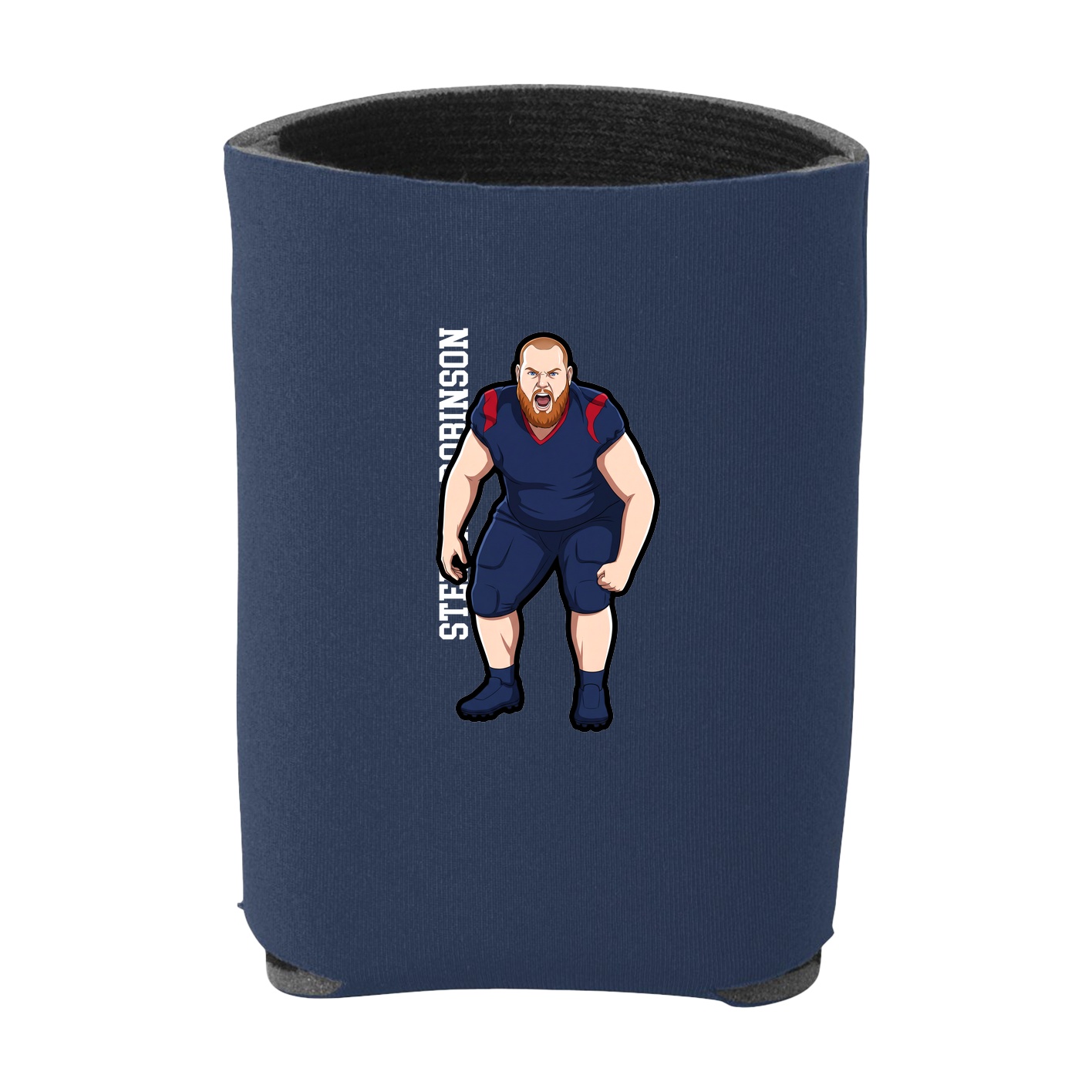 Can Holder — Name Vertical in Navy