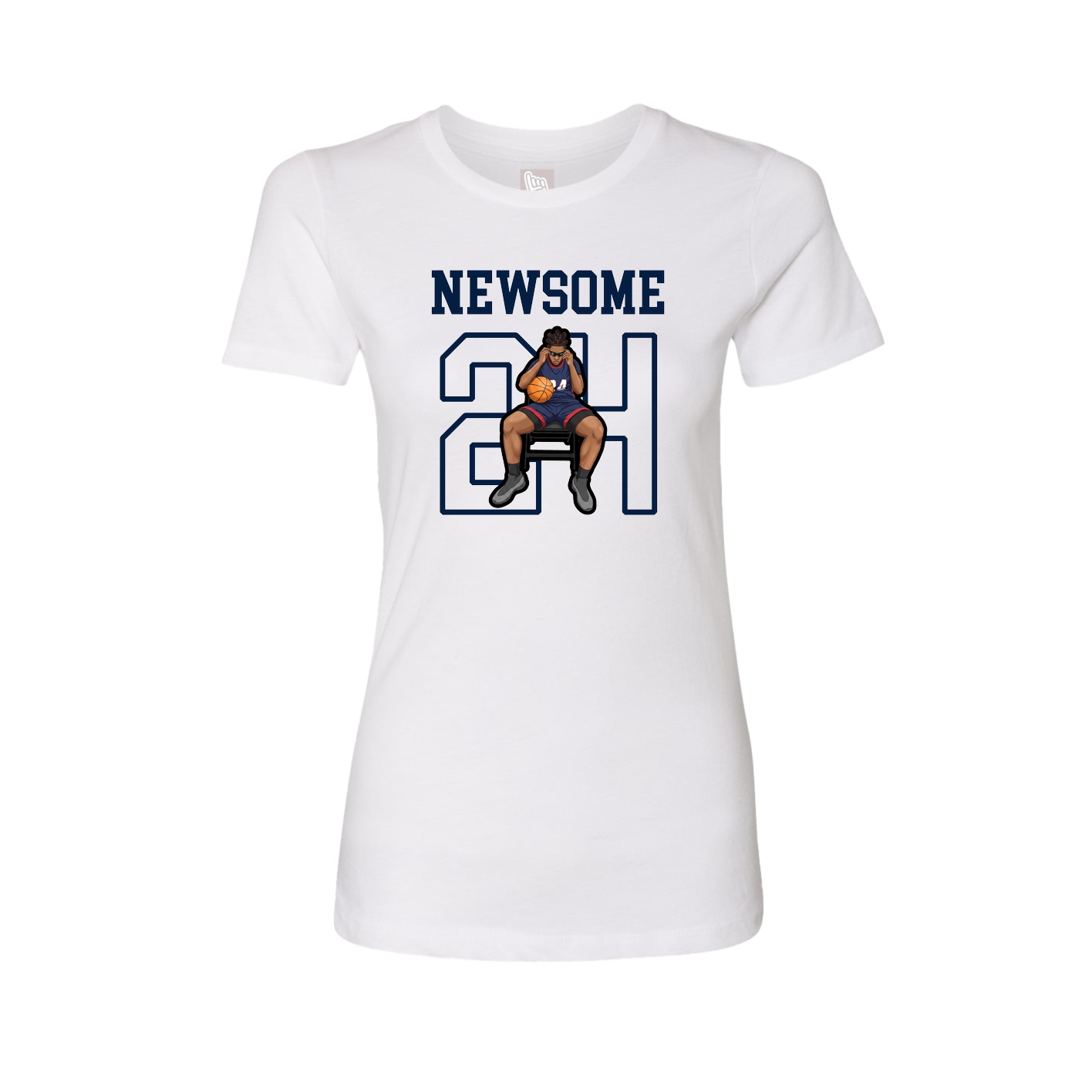 Fitted Women's Tee — Shirsey in White
