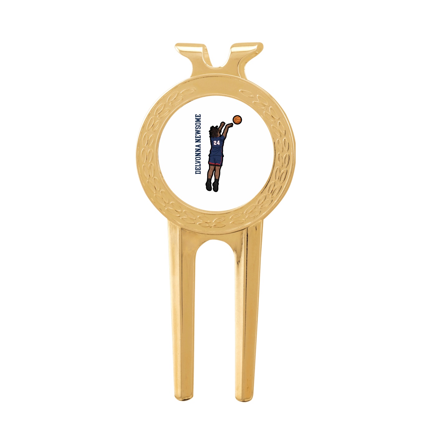 Divot Tool with Ball Marker — Name Vertical in Classic