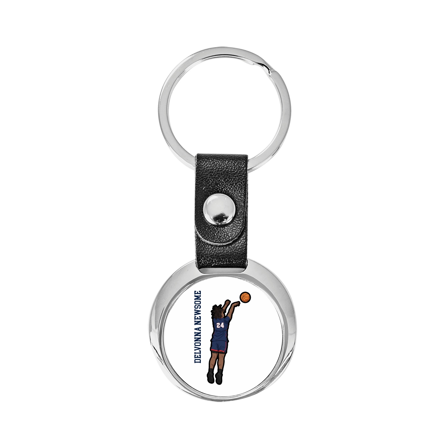 Key Chain — Name Vertical in Classic
