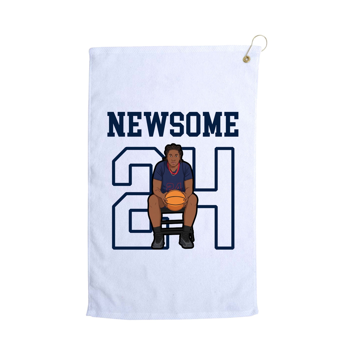 Golf Towel — Shirsey in White