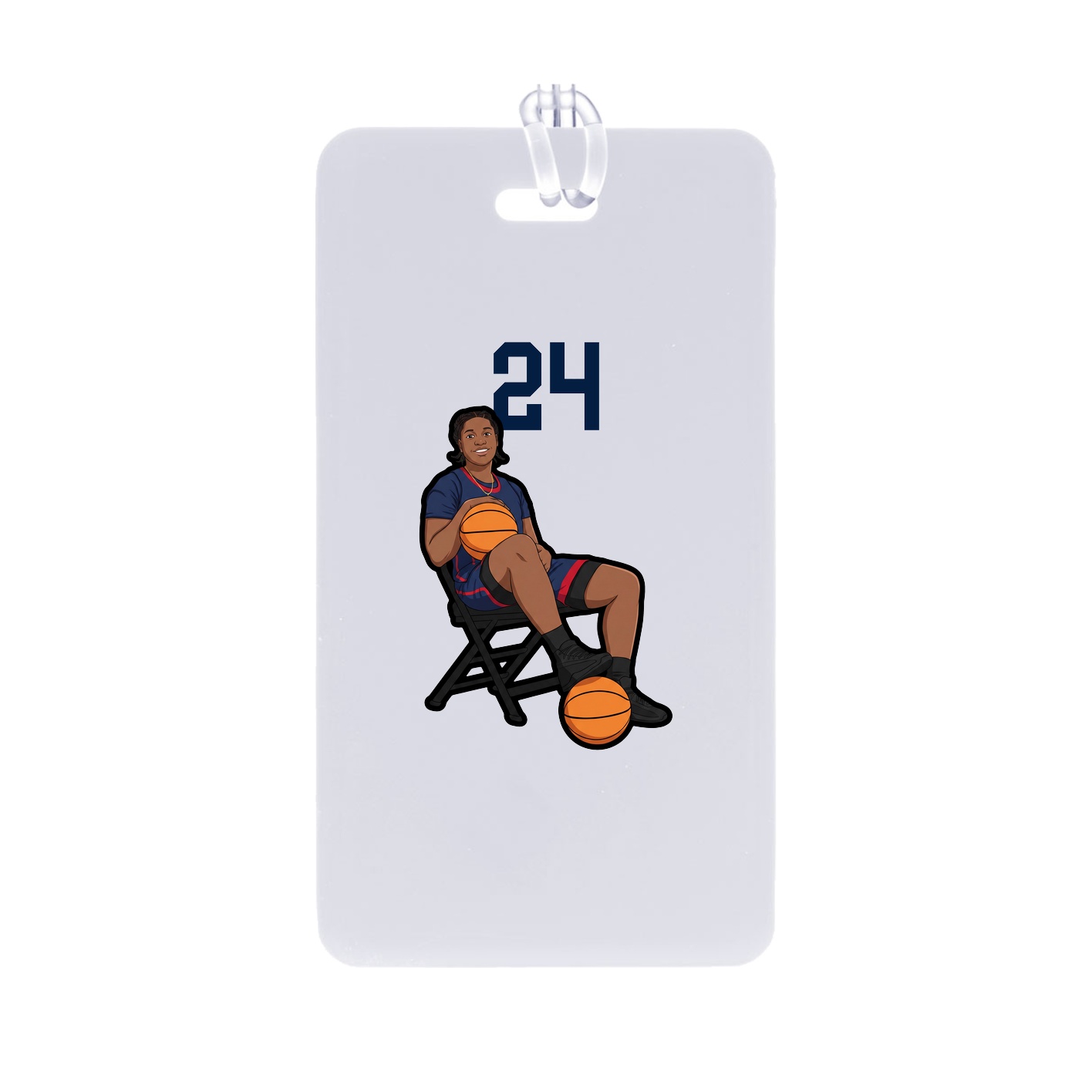 Bag Tag — Number Top in Classic