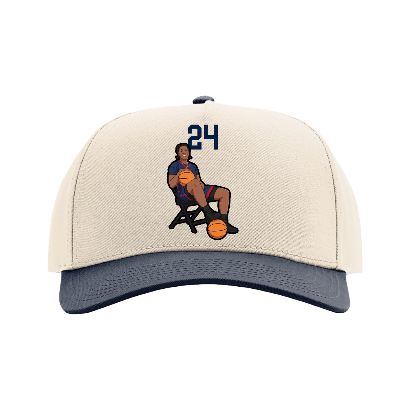 Full Fabric Five-Panel Champ Cap