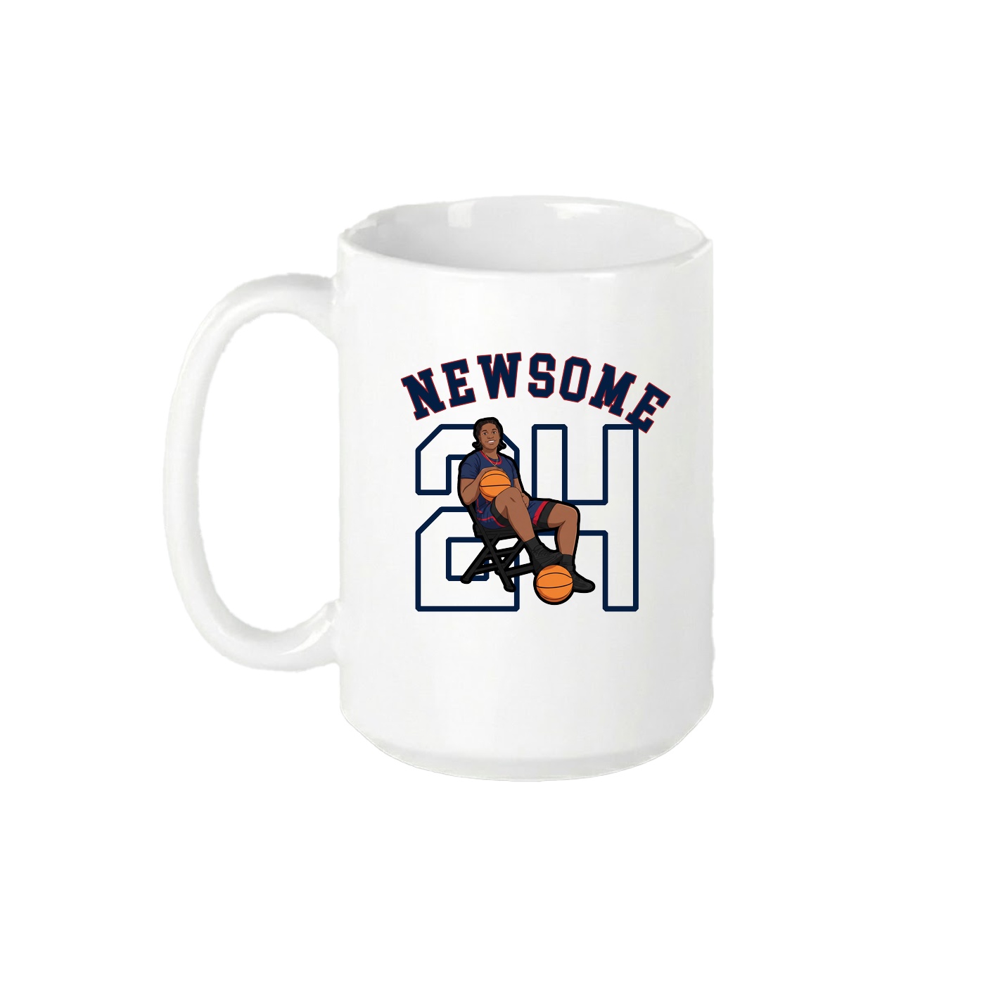 15oz Coffee Mug — Shirsey Arch in White