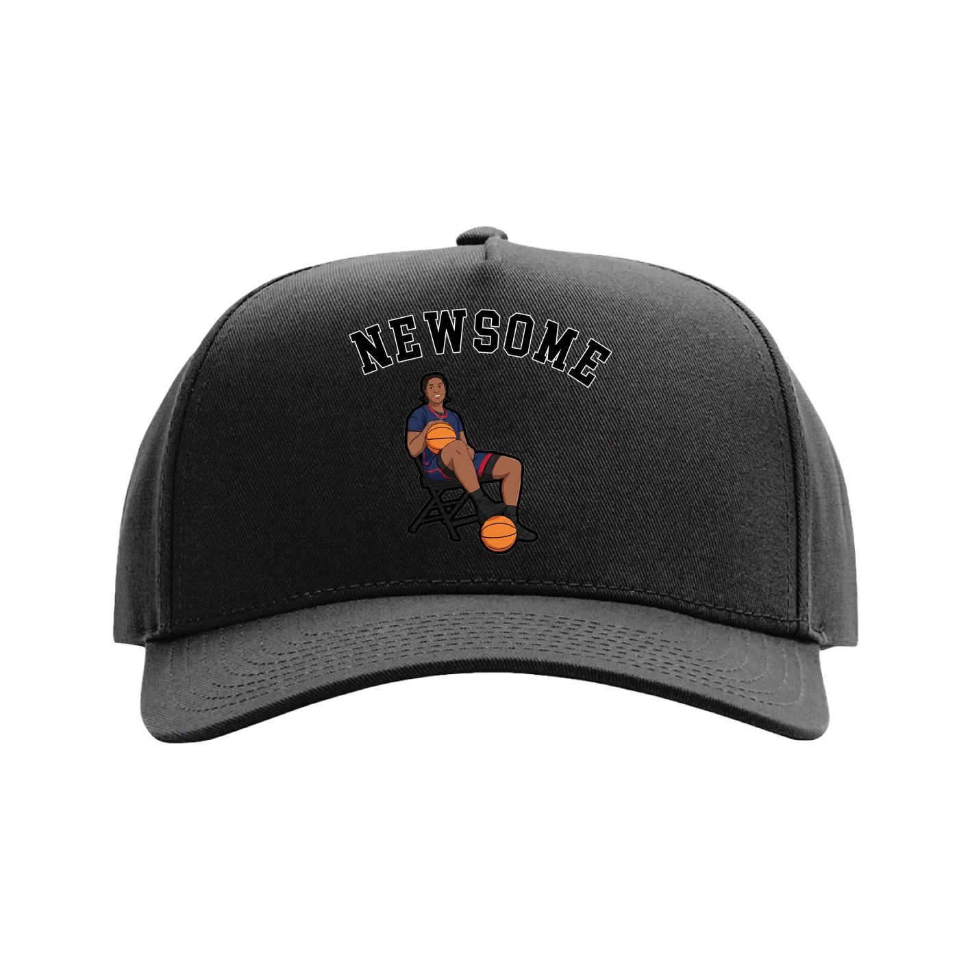 Full Fabric Five-Panel Champ Cap