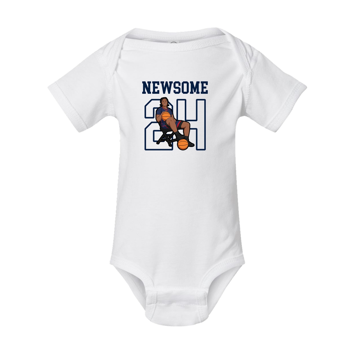 Baby Onesie — Shirsey in White