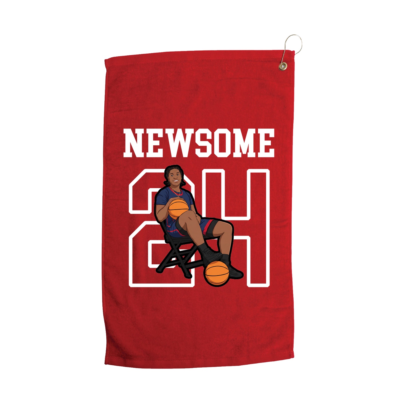 Golf Towel — Shirsey in Red