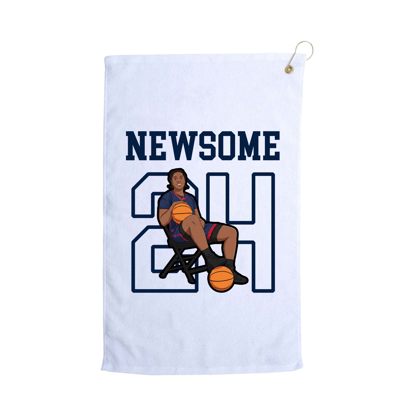 Golf Towel — Shirsey in White