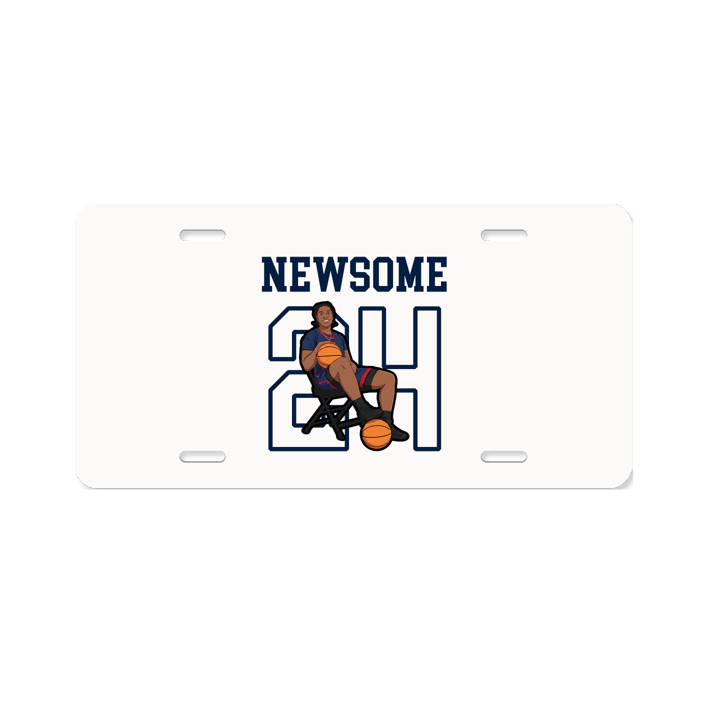 Aluminum License Plate
