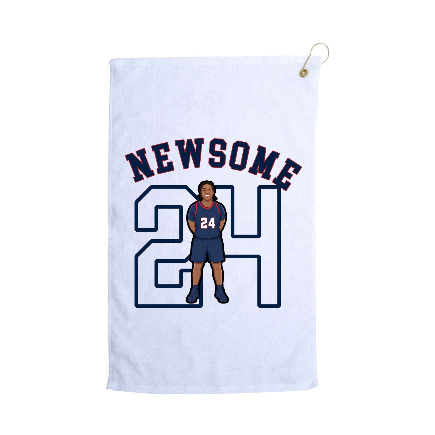 Terry Velour Golf Towel