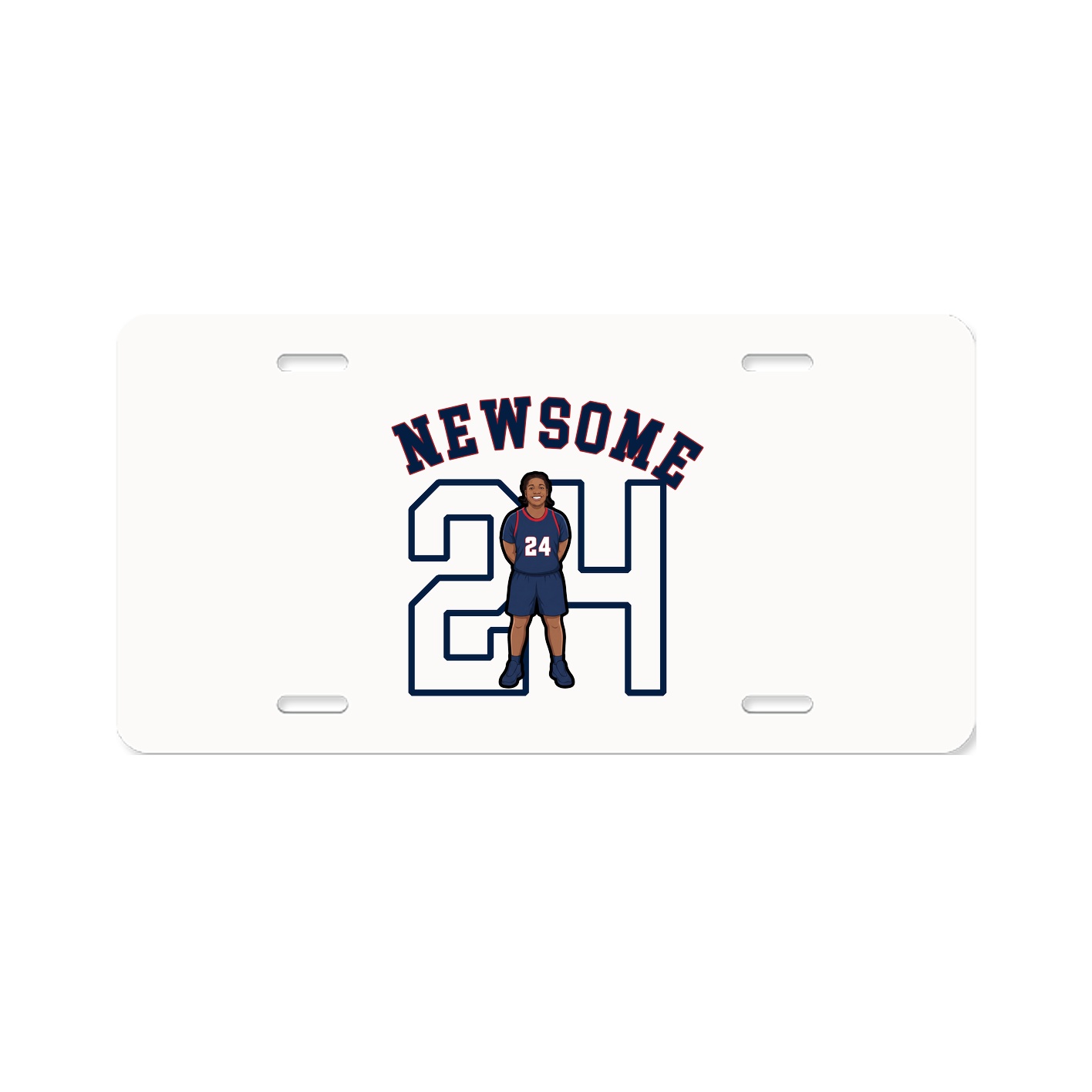 License Plate — Shirsey Arch in Classic