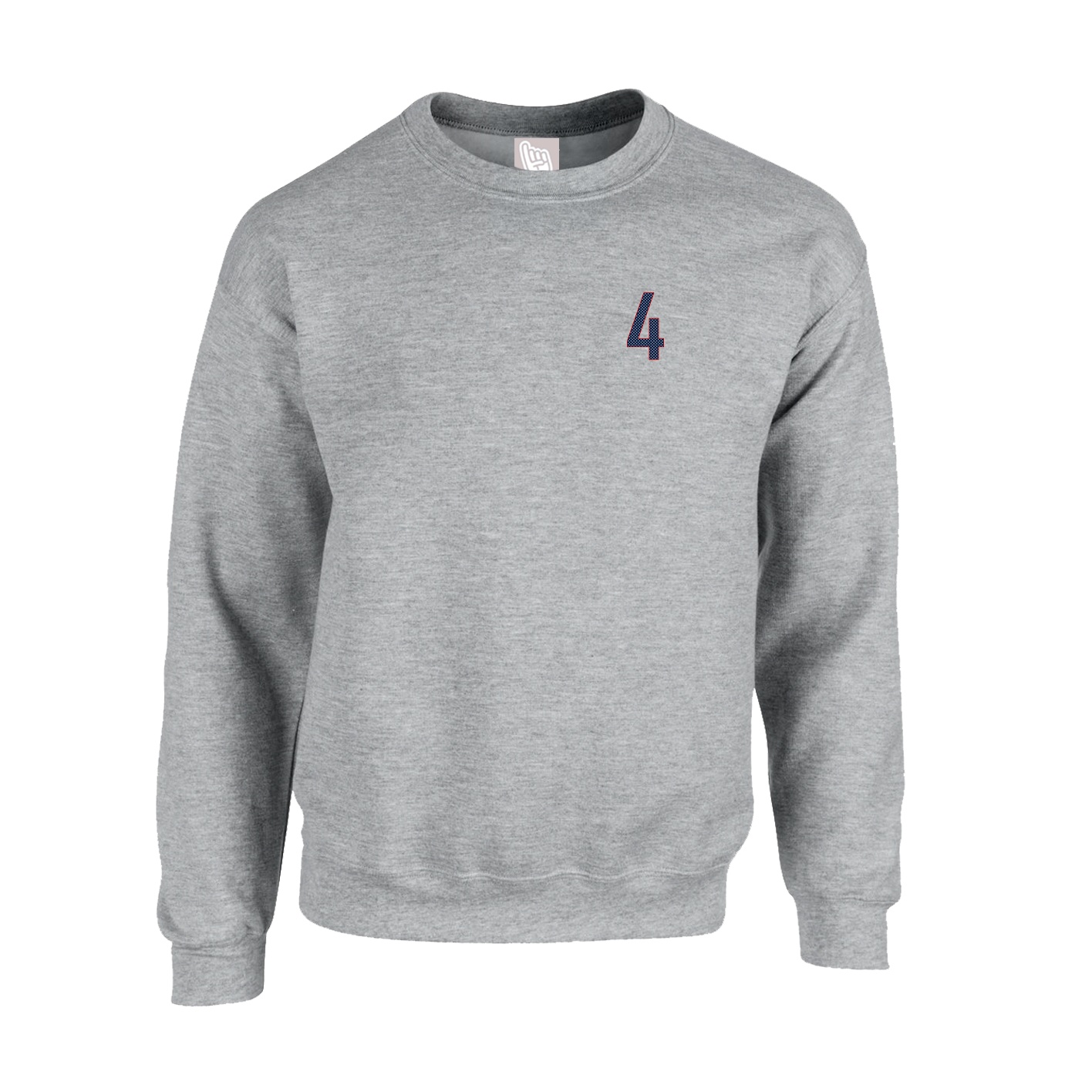 Fleece Crew — Front Shirsy in Grey
