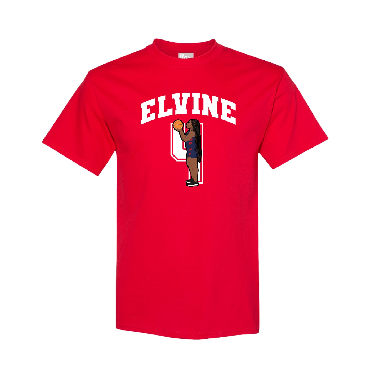 Tee — Number in Red