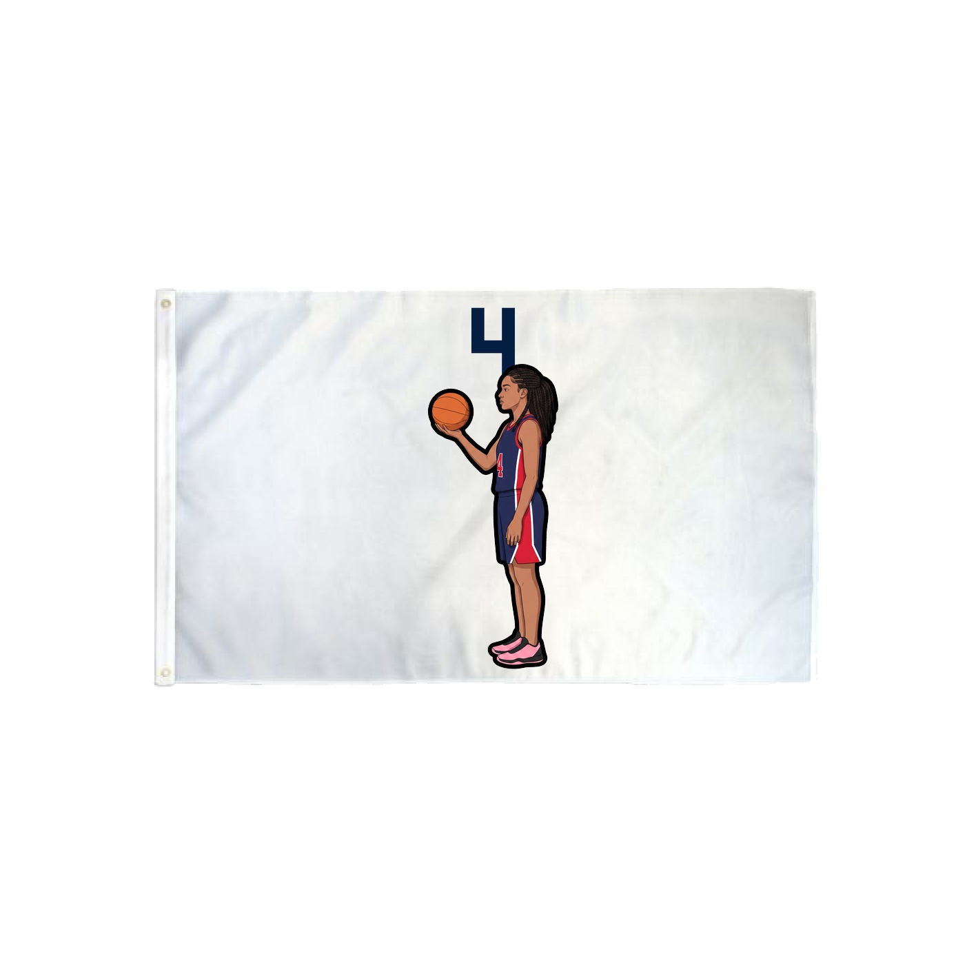 3x5 Flag — Number Top in Classic