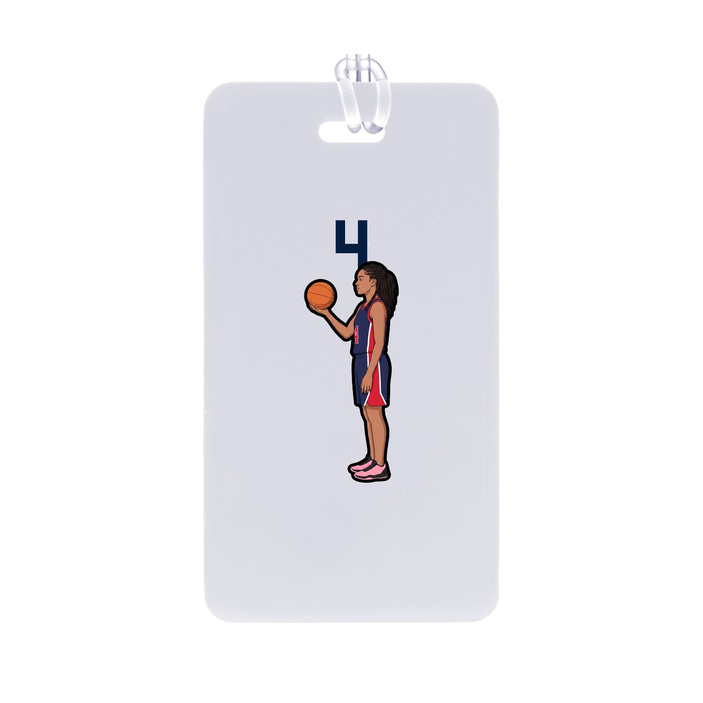 Bag Tag — Number Top in Classic