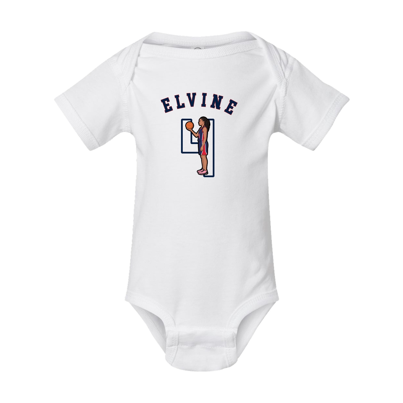 Baby Onesie — Shirsey Arch in White