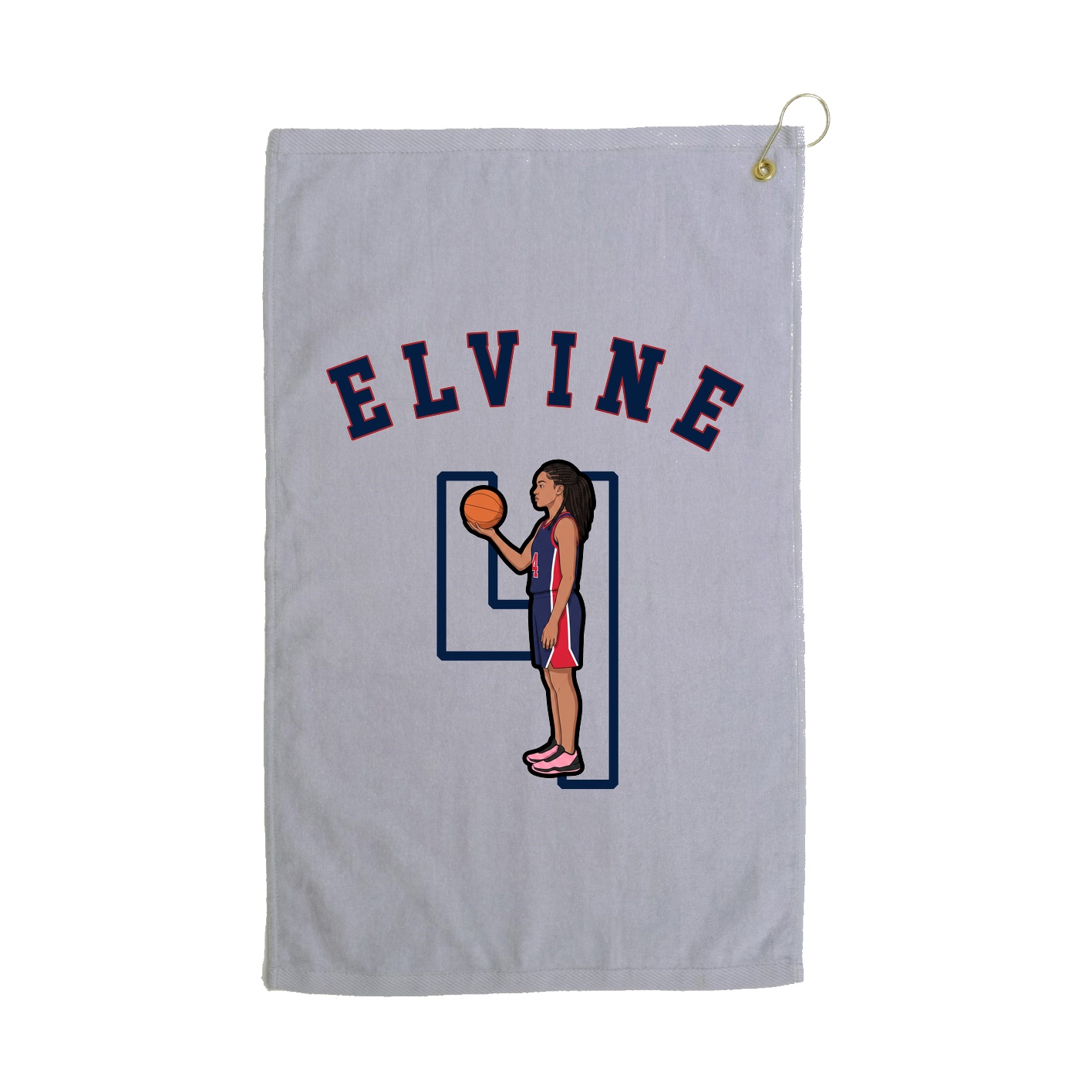Golf Towel — Shirsey Arch in Grey