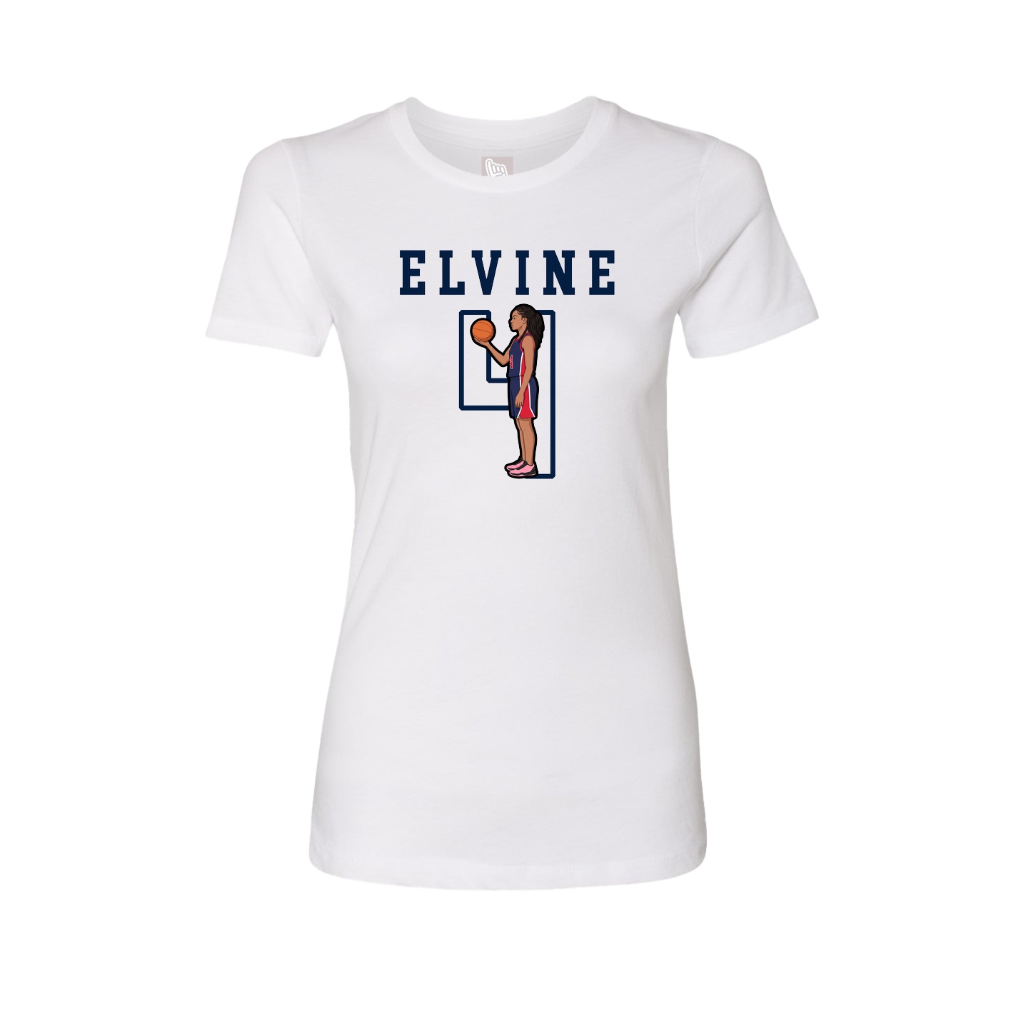 Fitted Women's Tee — Shirsey in White