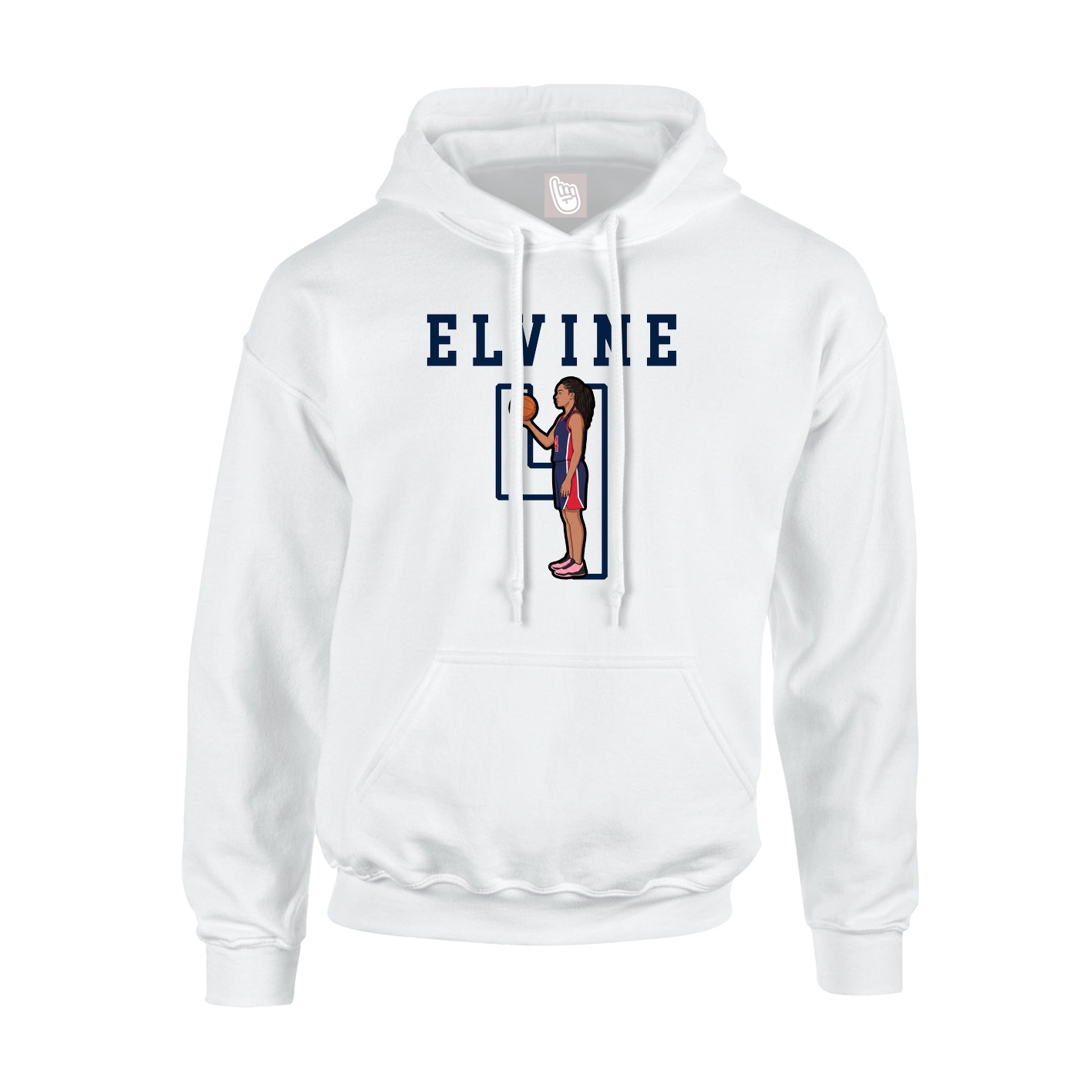 Youth Hoodie — Shirsey in White