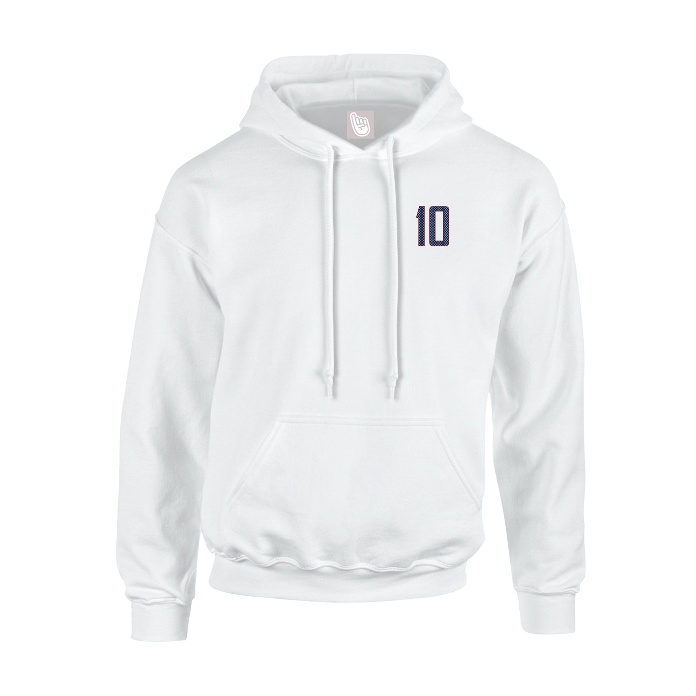 Youth Hoodie — Front Shirsy in White