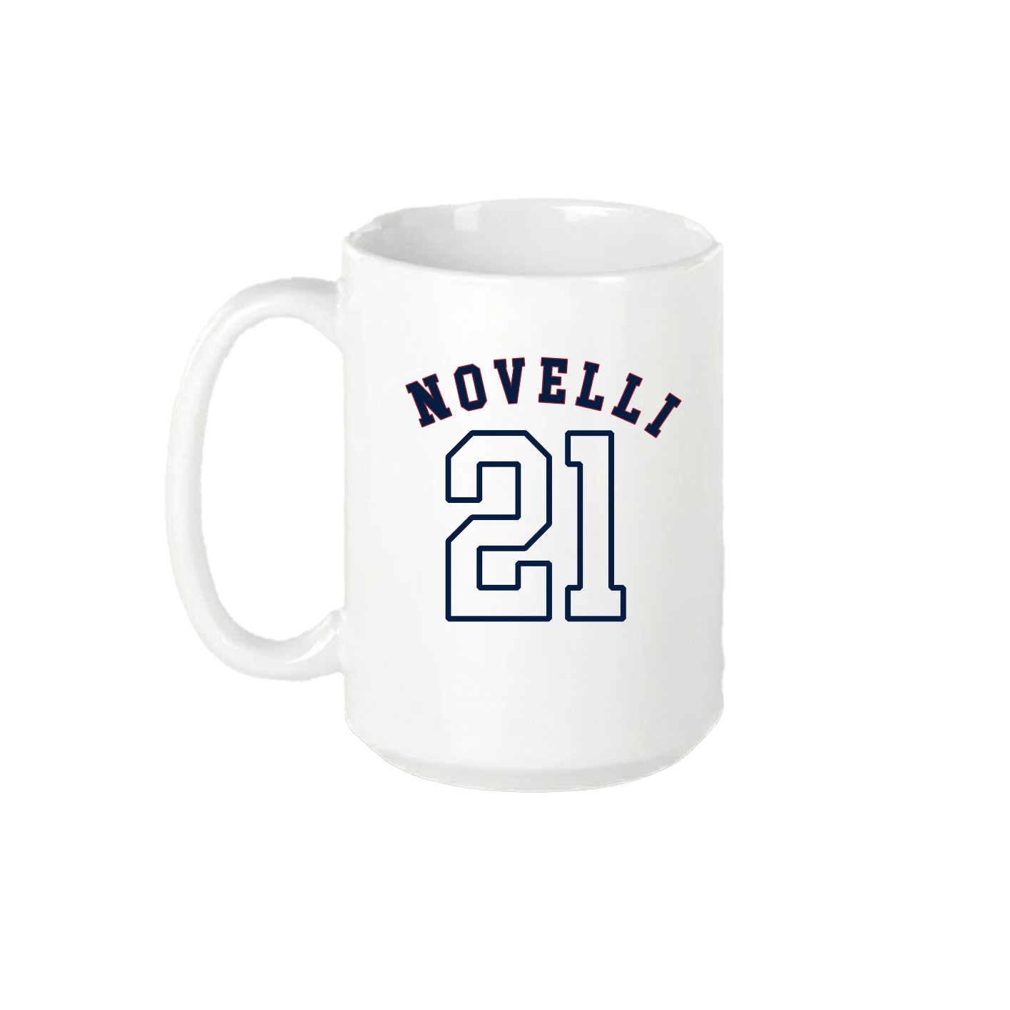 15oz Coffee Mug — Shirsey Arch in White