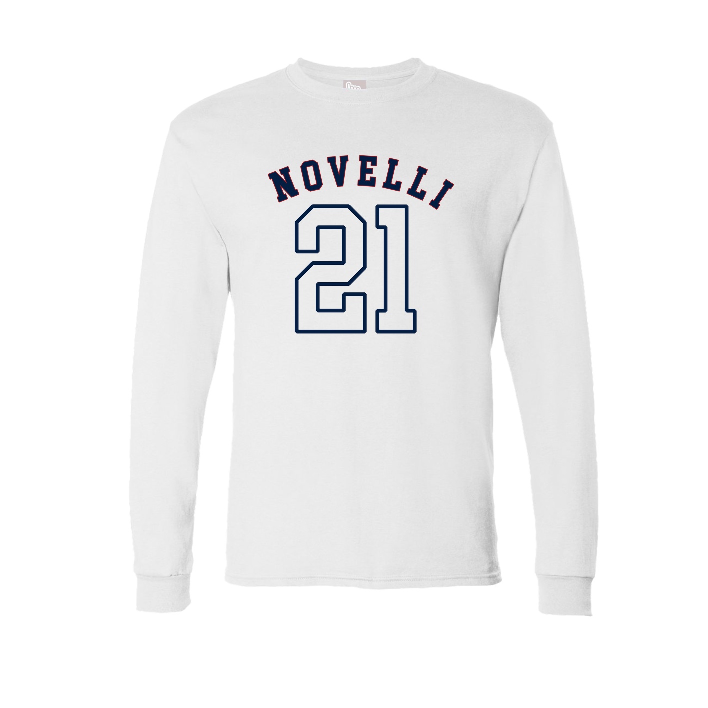 Long Sleeve Tee — Shirsey Arch in White