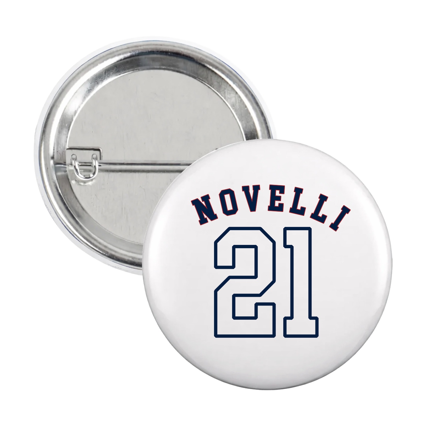 Game Day Button — Shirsey Arch in White