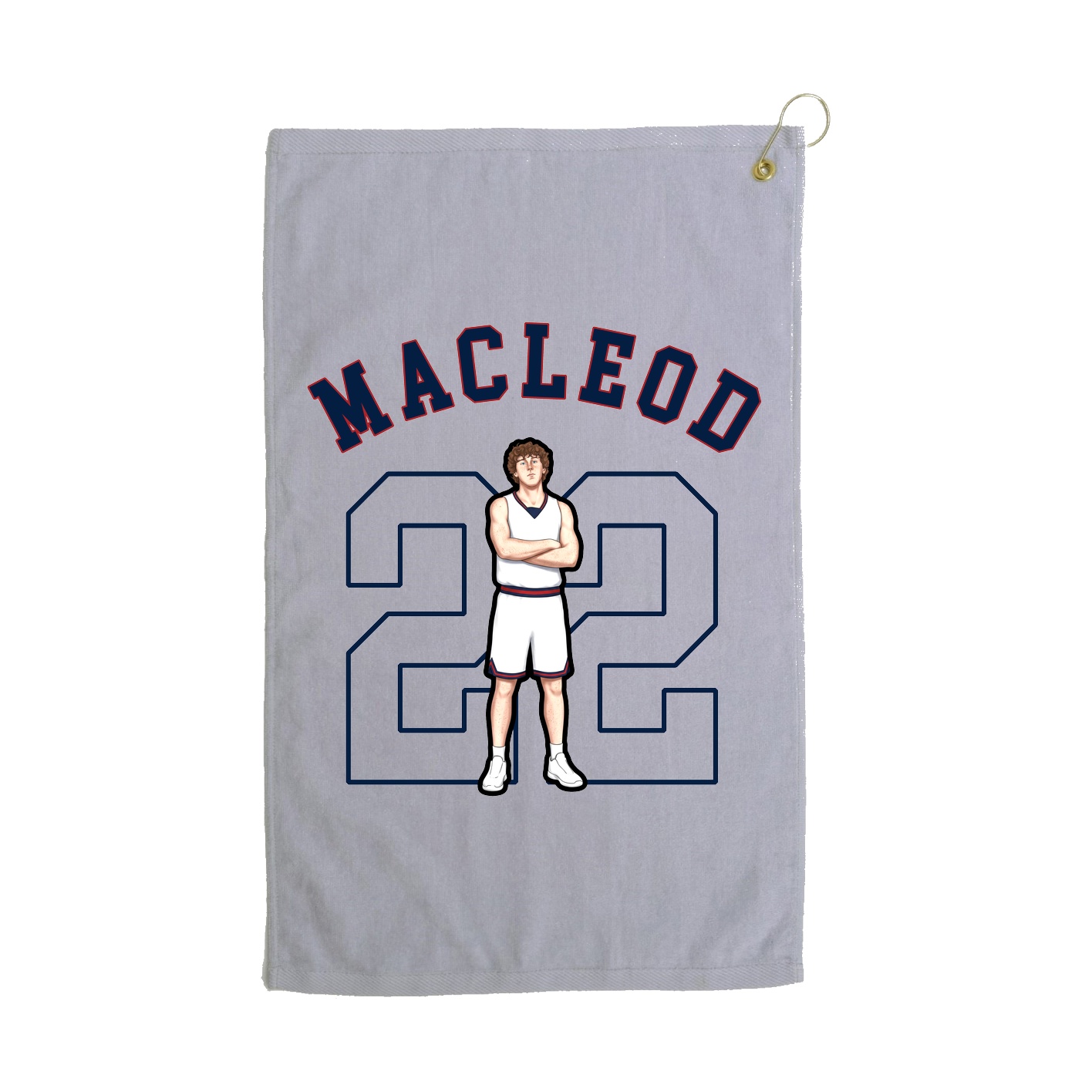 Golf Towel — Shirsey Arch in Grey